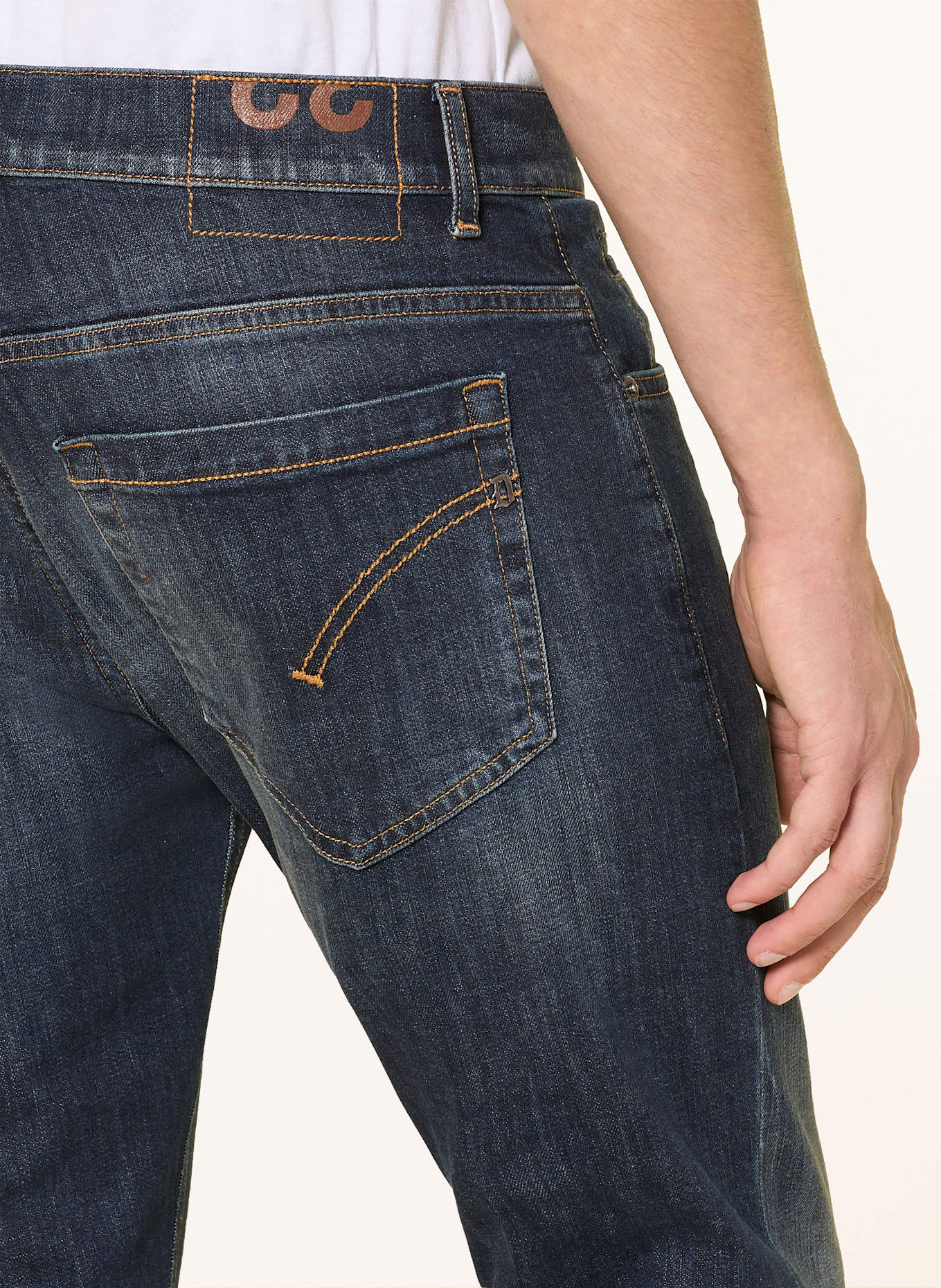 Dondup Jeans GEORGE Skinny Fit: 800 Dark Blue