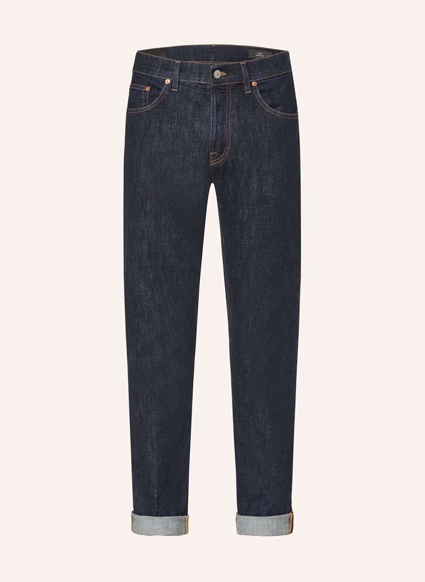 Dondup Jeans ICON Regular Fit: 800 Rinsed