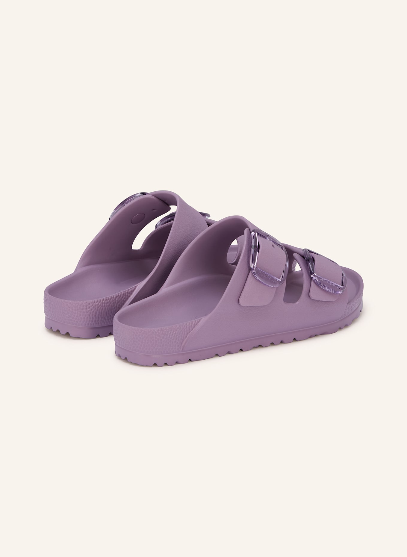 BIRKENSTOCK Pantoletten ARIZONA STEALTH BUCKLE: HELLLILA