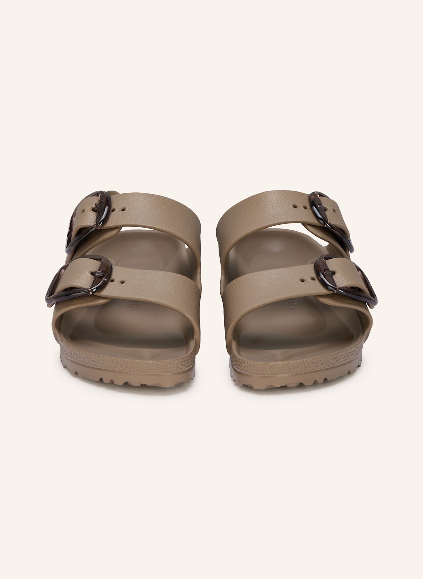 BIRKENSTOCK Pantoletten ARIZONA STEALTH BUCKLE: TAUPE