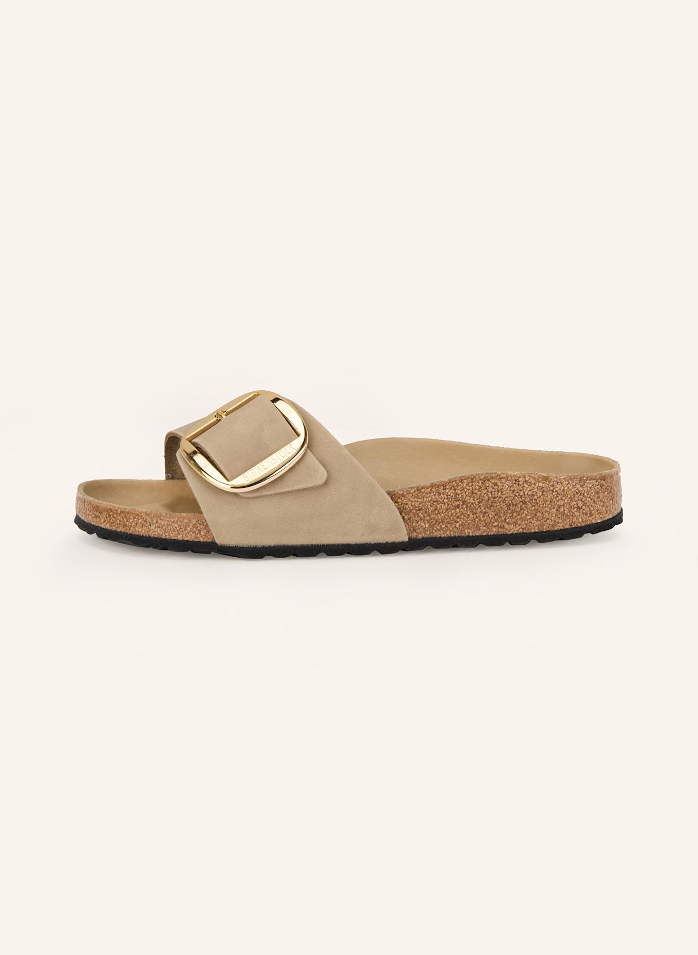 BIRKENSTOCK Pantoletten MADRID BIG BUCKLE: BEIGE