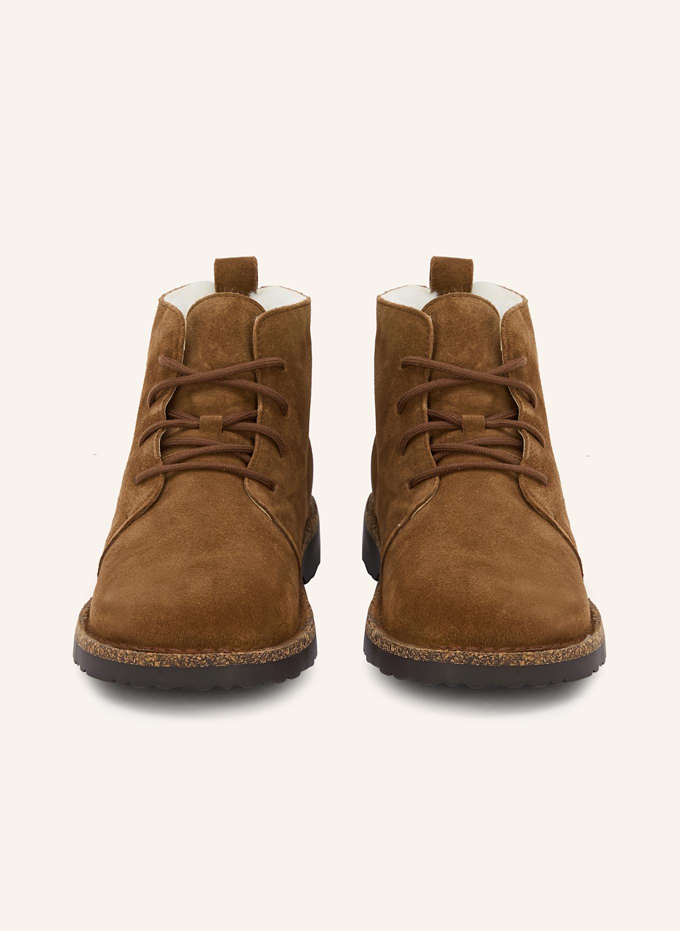 BIRKENSTOCK Schnürboots UPPSALA MID: BRAUN