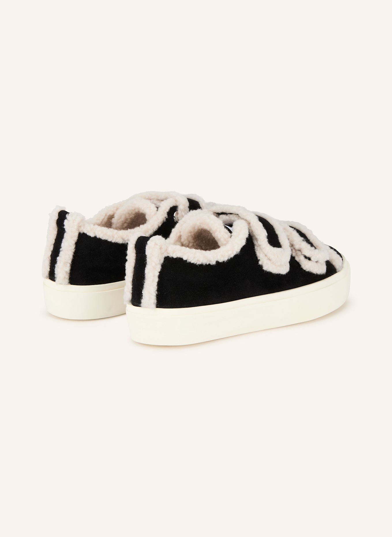 INUIKII Baskets VELCRO LOW: NOIR