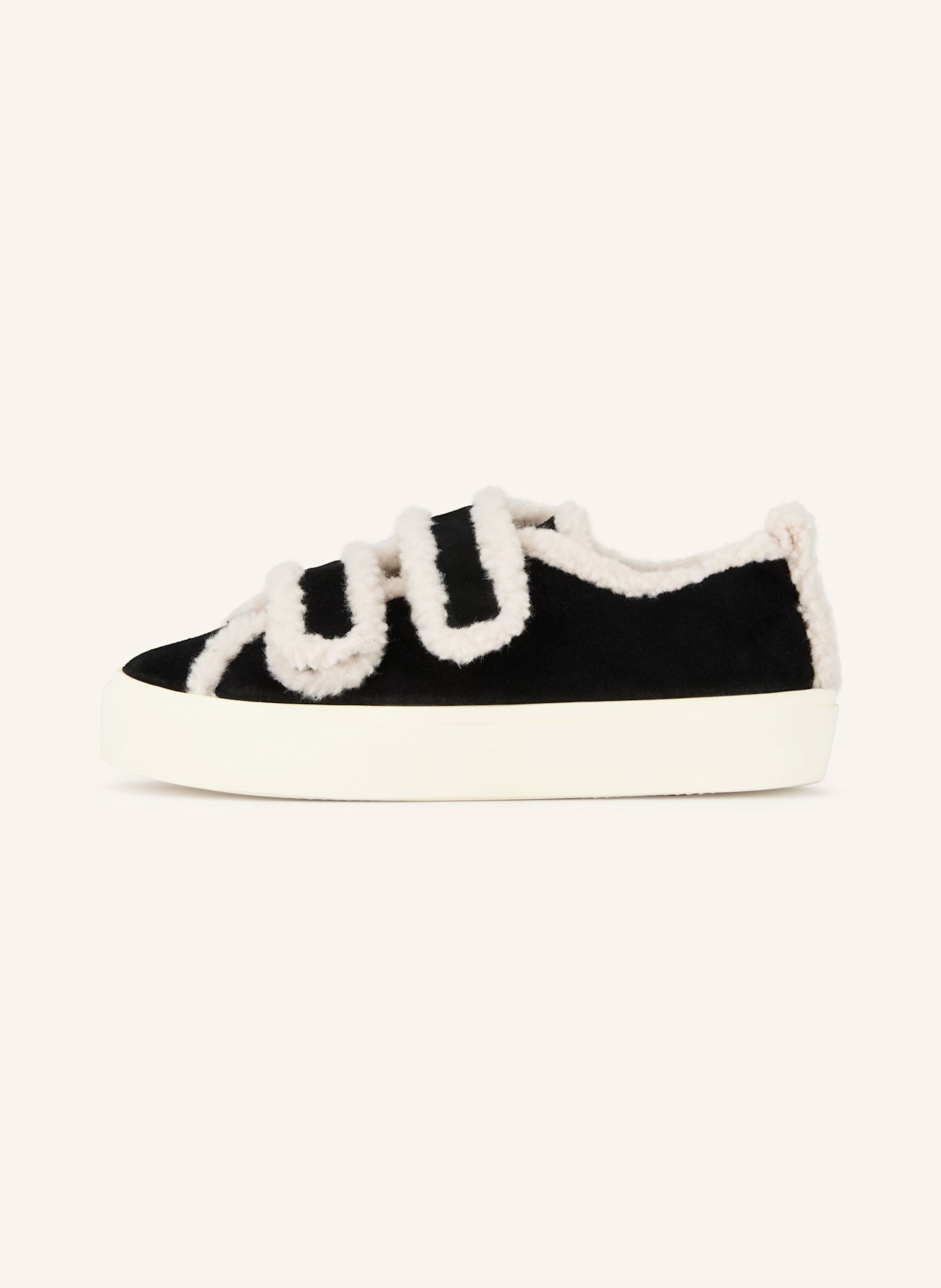 INUIKII Baskets VELCRO LOW: NOIR