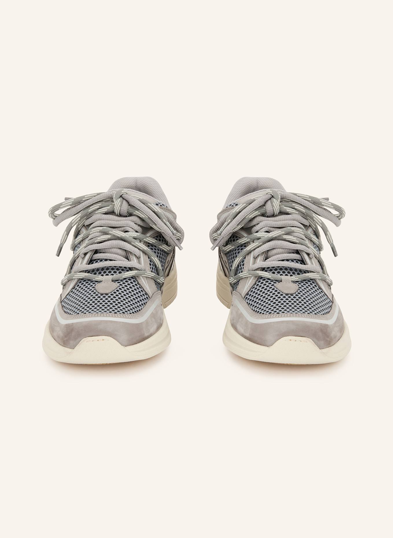 GIUSEPPE ZANOTTI DESIGN Sneaker INOX: HELLGRAU