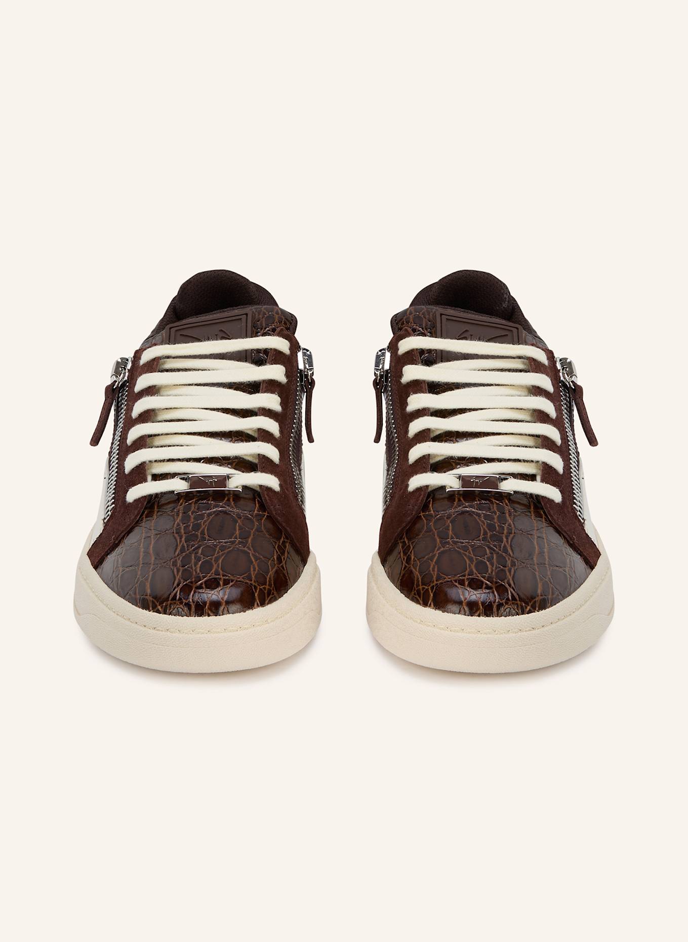 GIUSEPPE ZANOTTI DESIGN Sneaker MORPHEUS: DUNKELBRAUN