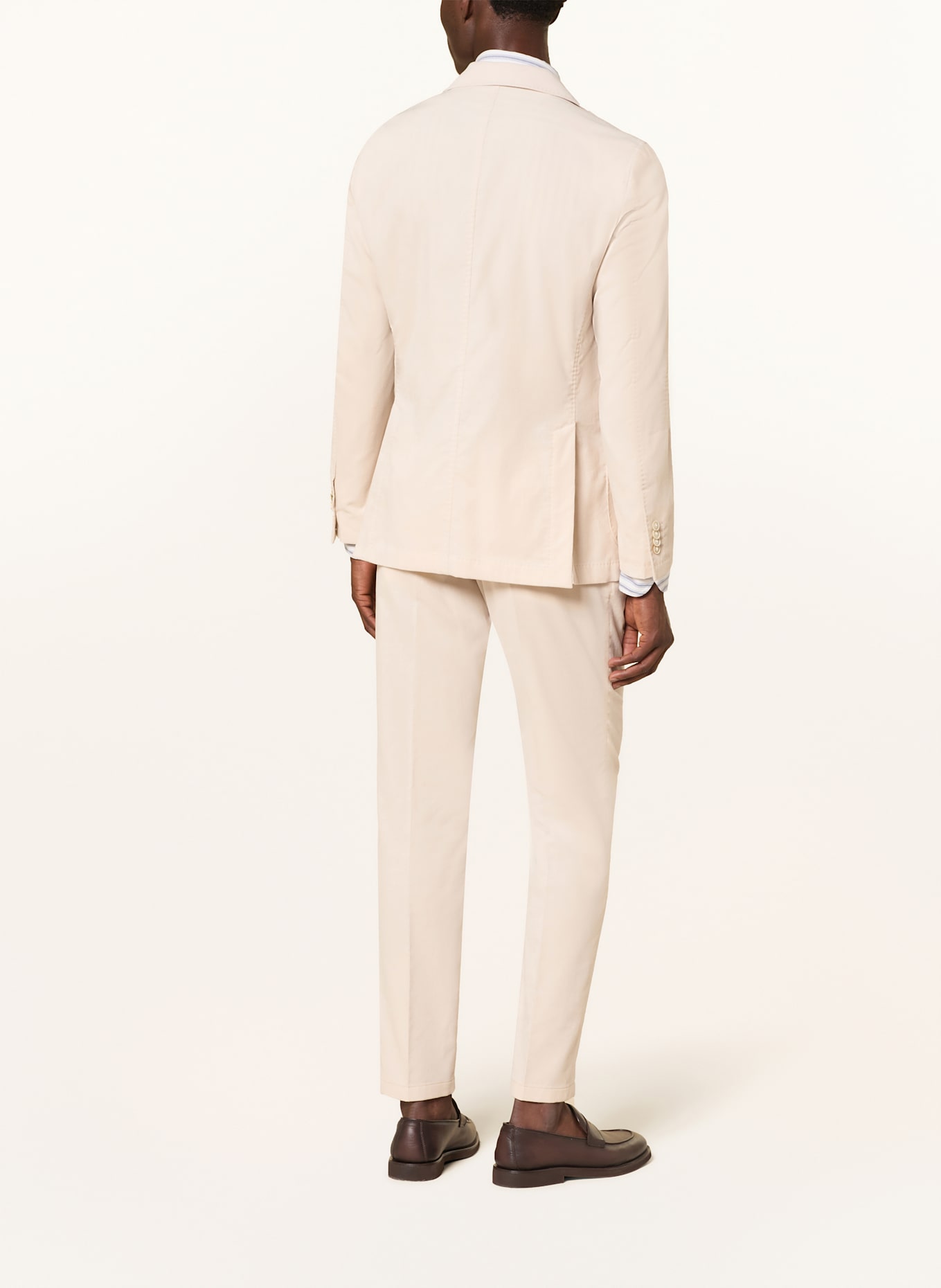 windsor. Anzugsakko GIO Shaped Fit aus Cord: CREME