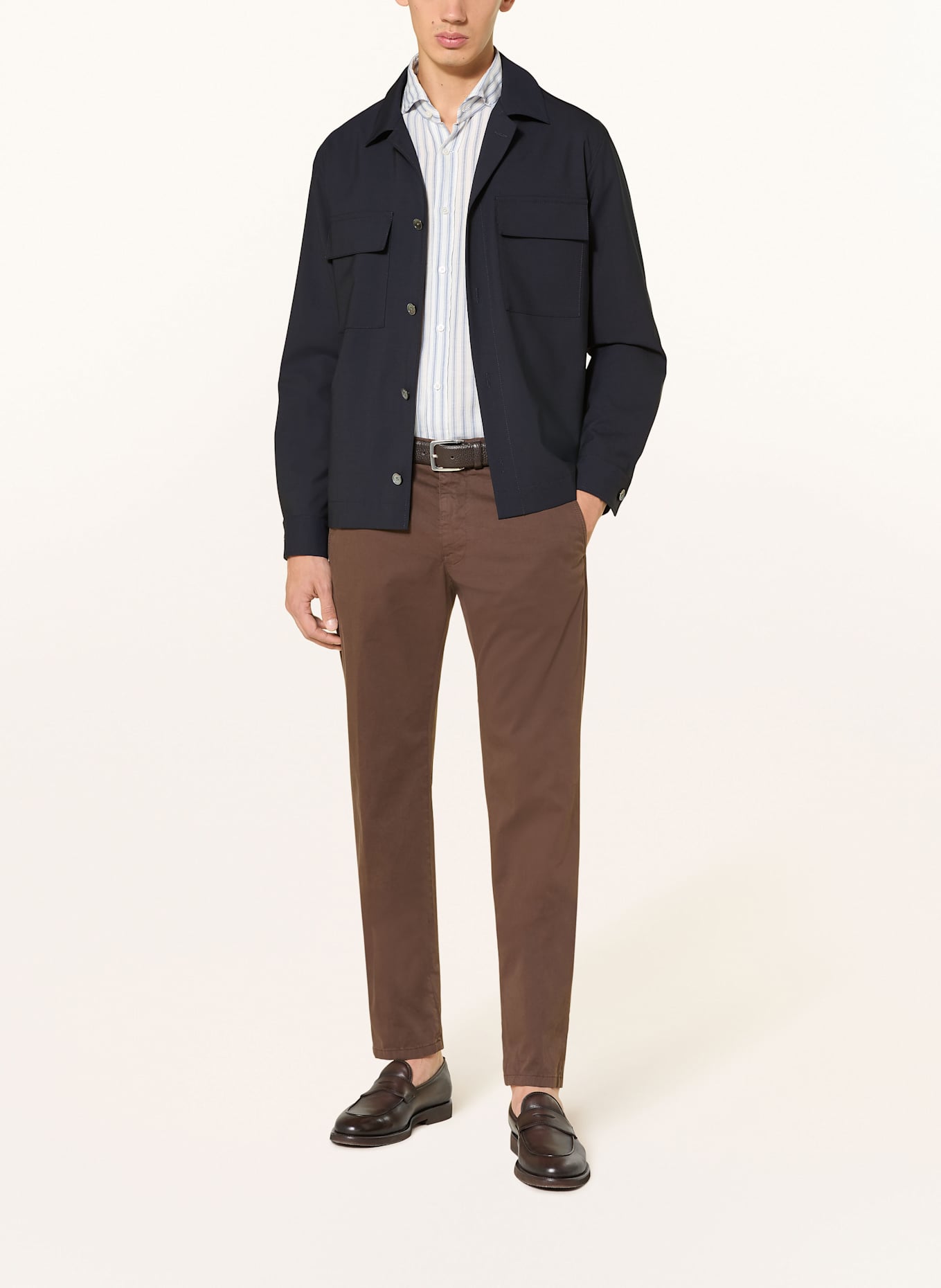 windsor. Overshirt LAVORO: DARK BLUE