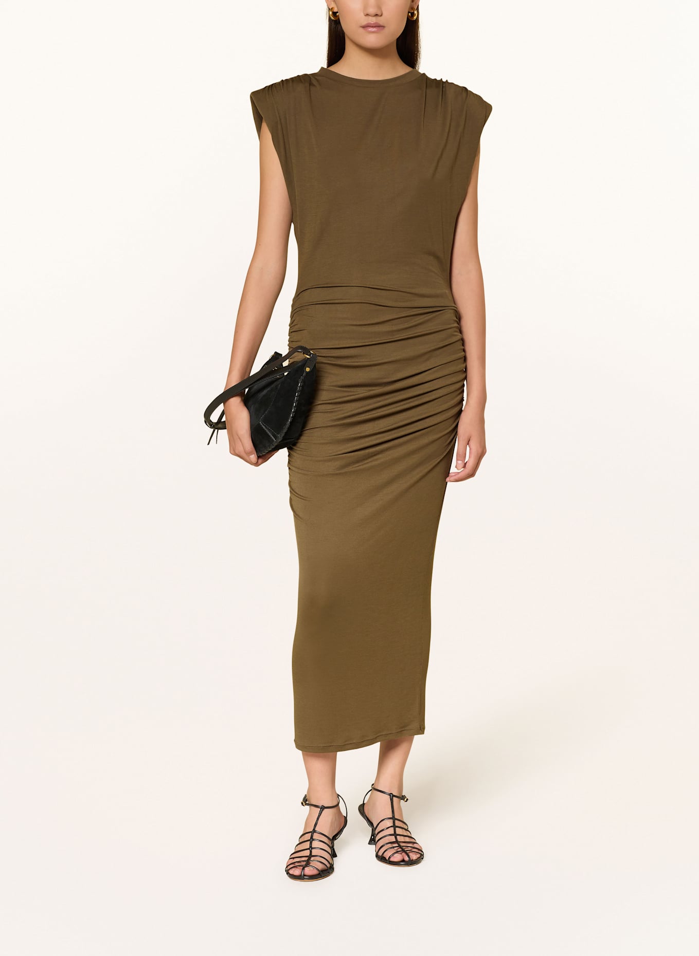 MARANT ÉTOILE Jerseykleid DONNA: KHAKI