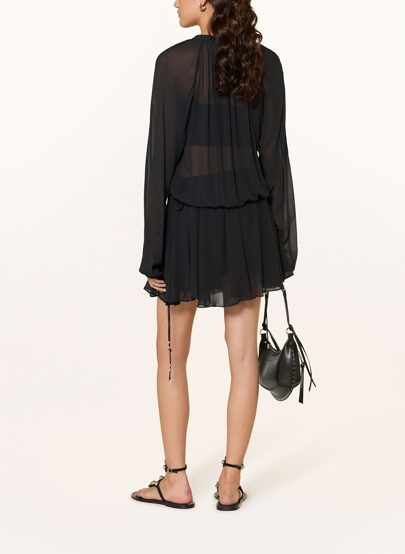 MARANT ÉTOILE Kleid BESS: SCHWARZ