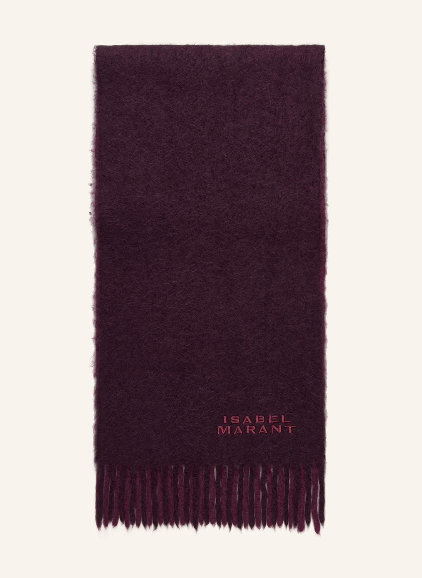 MARANT ÉTOILE Schal FIRNA aus Alpaka: LILA