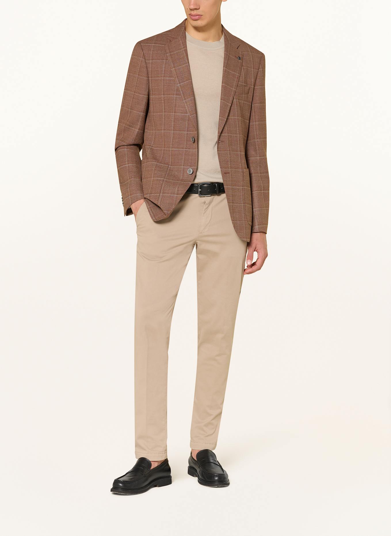 BOSS Sakko JANSON Regular Fit: 212 MEDIUM BROWN