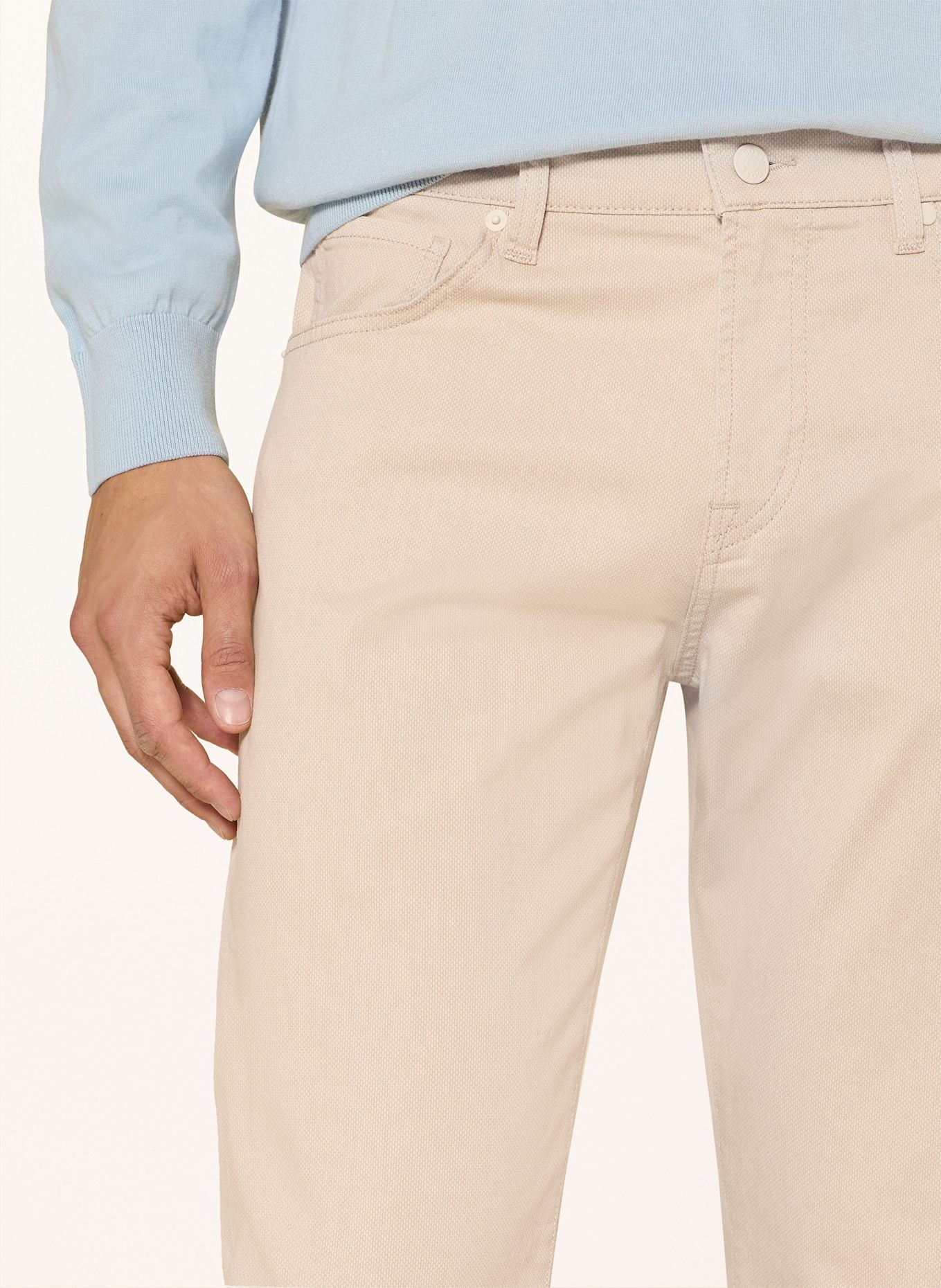 BOSS Hose RE.MAINE Regular Fit: BEIGE