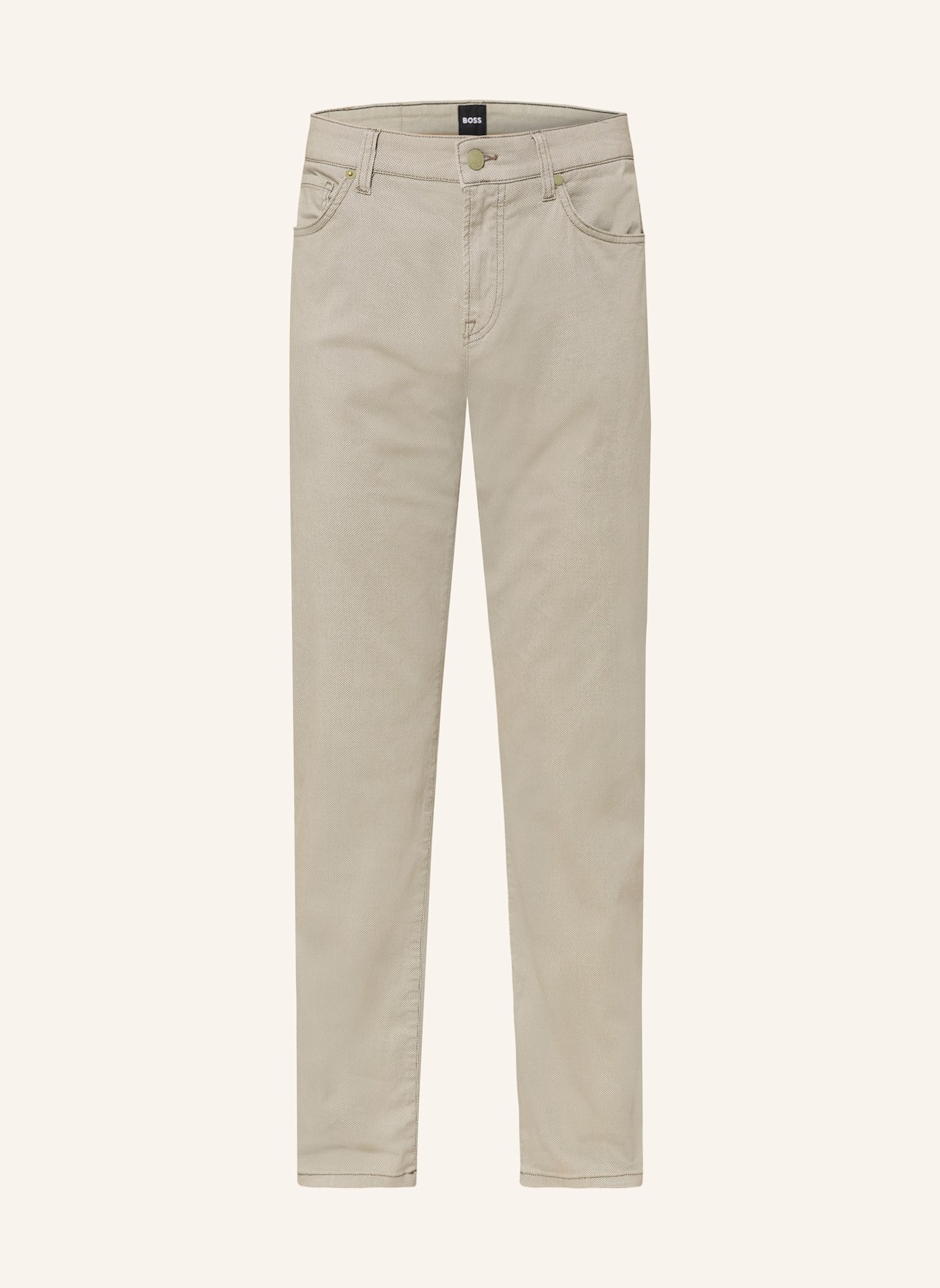 BOSS Hose RE.MAINE Regular Fit: GRÜN/ WEISS