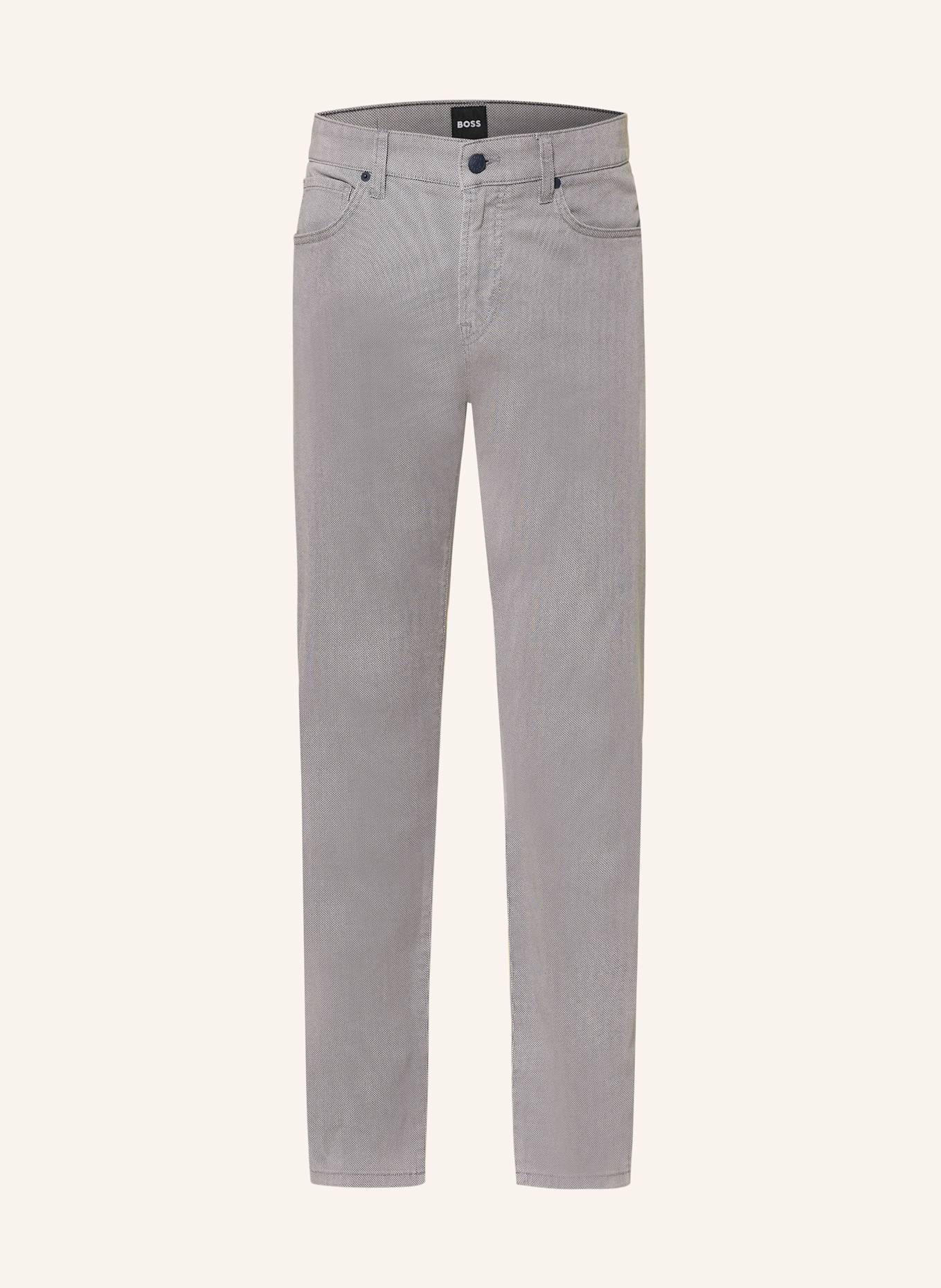 BOSS Hose RE.MAINE Regular Fit: DUNKELBLAU/ WEISS