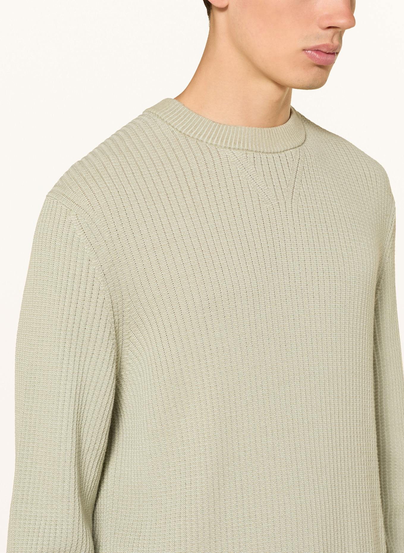 BOSS Pullover APOKKO: HELLGRÜN