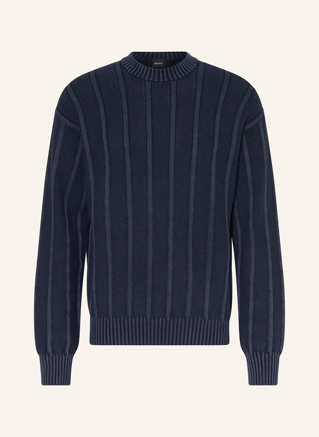 BOSS Pullover KAKTUS: DUNKELBLAU