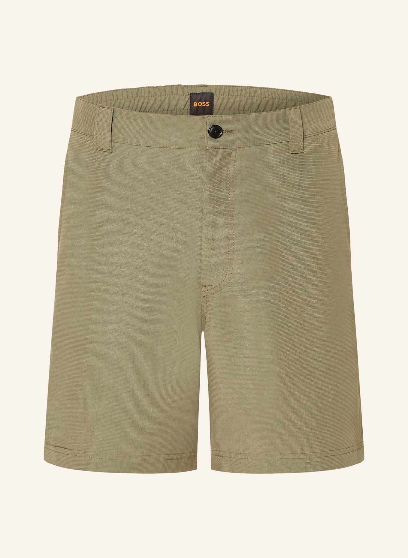 BOSS Chinoshorts SANDREW Regular Fit: GRÜN
