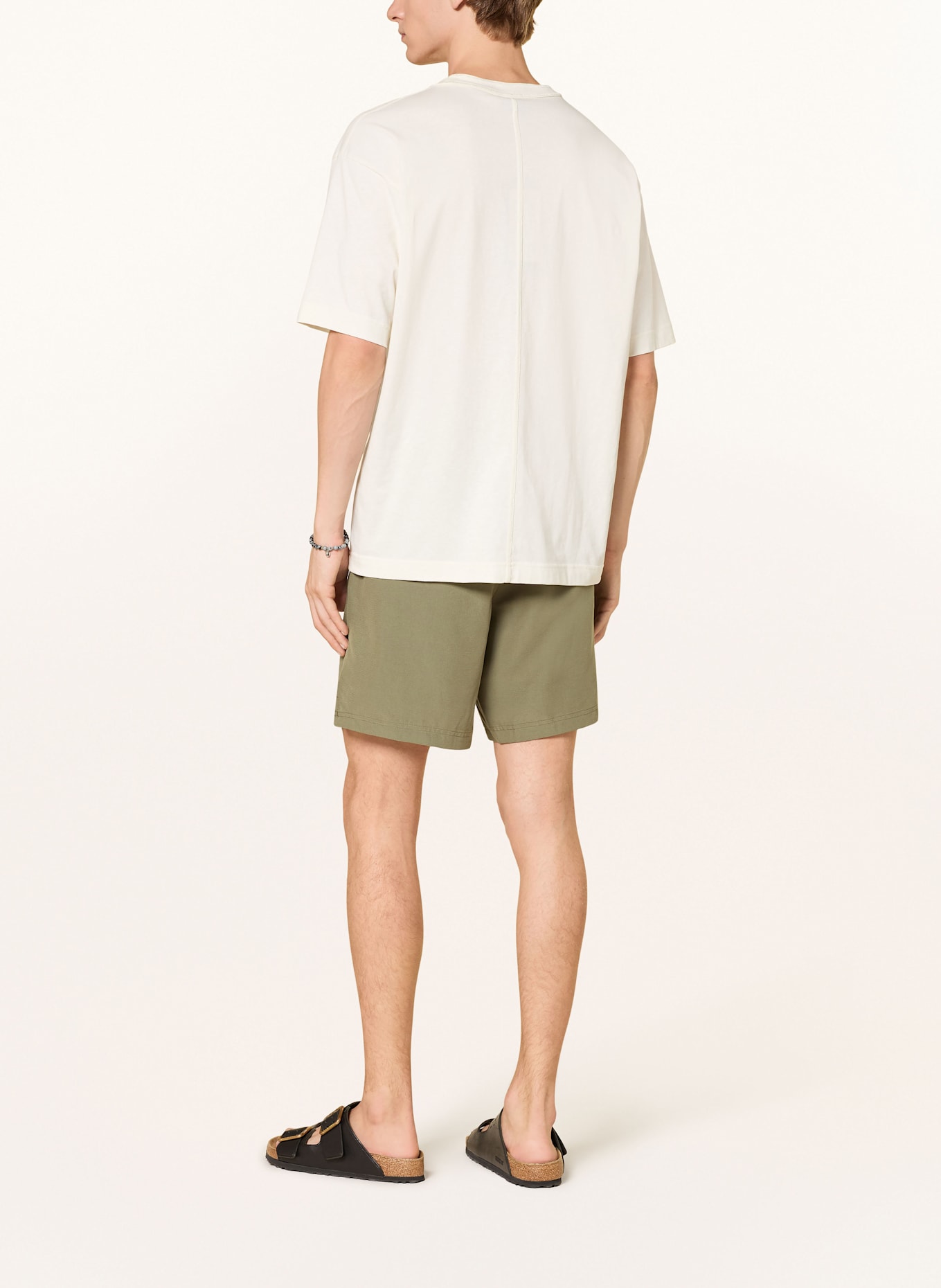 BOSS Chinoshorts SANDREW Regular Fit: GRÜN