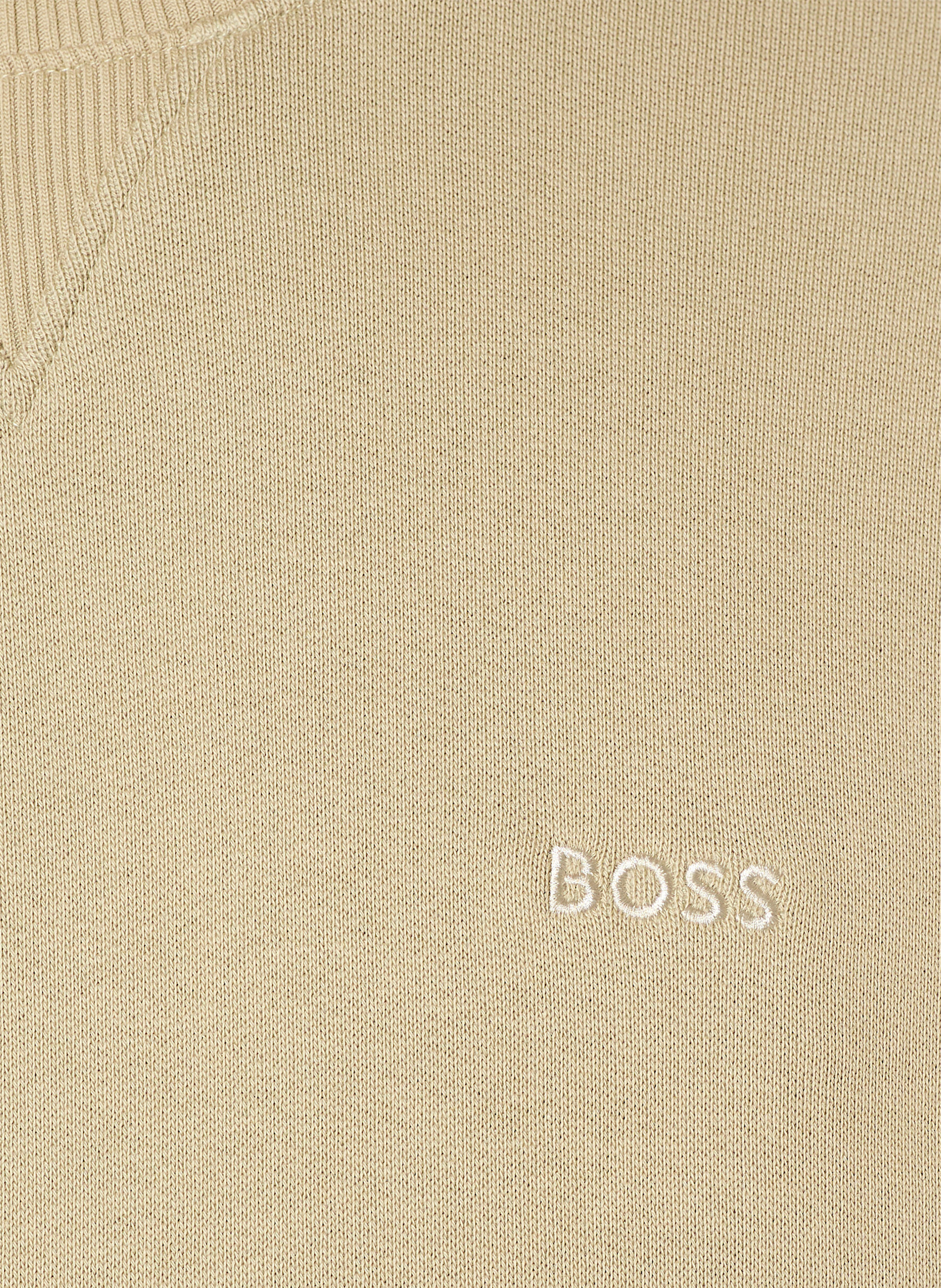 BOSS Sweatshirt: HELLGRÜN