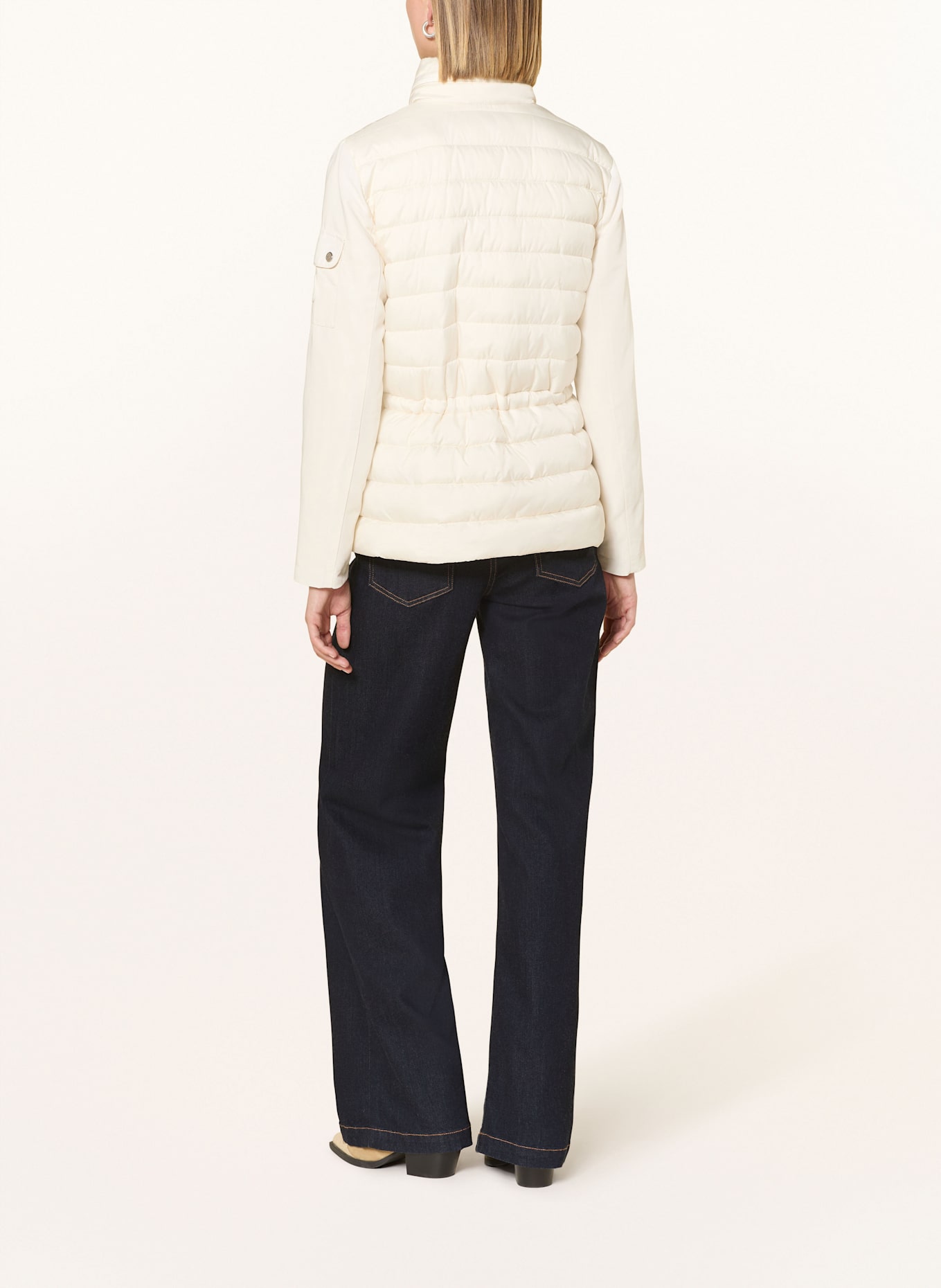LAUREN RALPH LAUREN Quilted jacket: CREAM