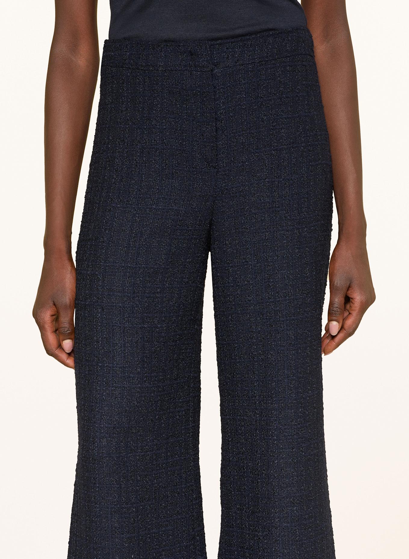 windsor. Marlenehose Slim Fit: DUNKELBLAU