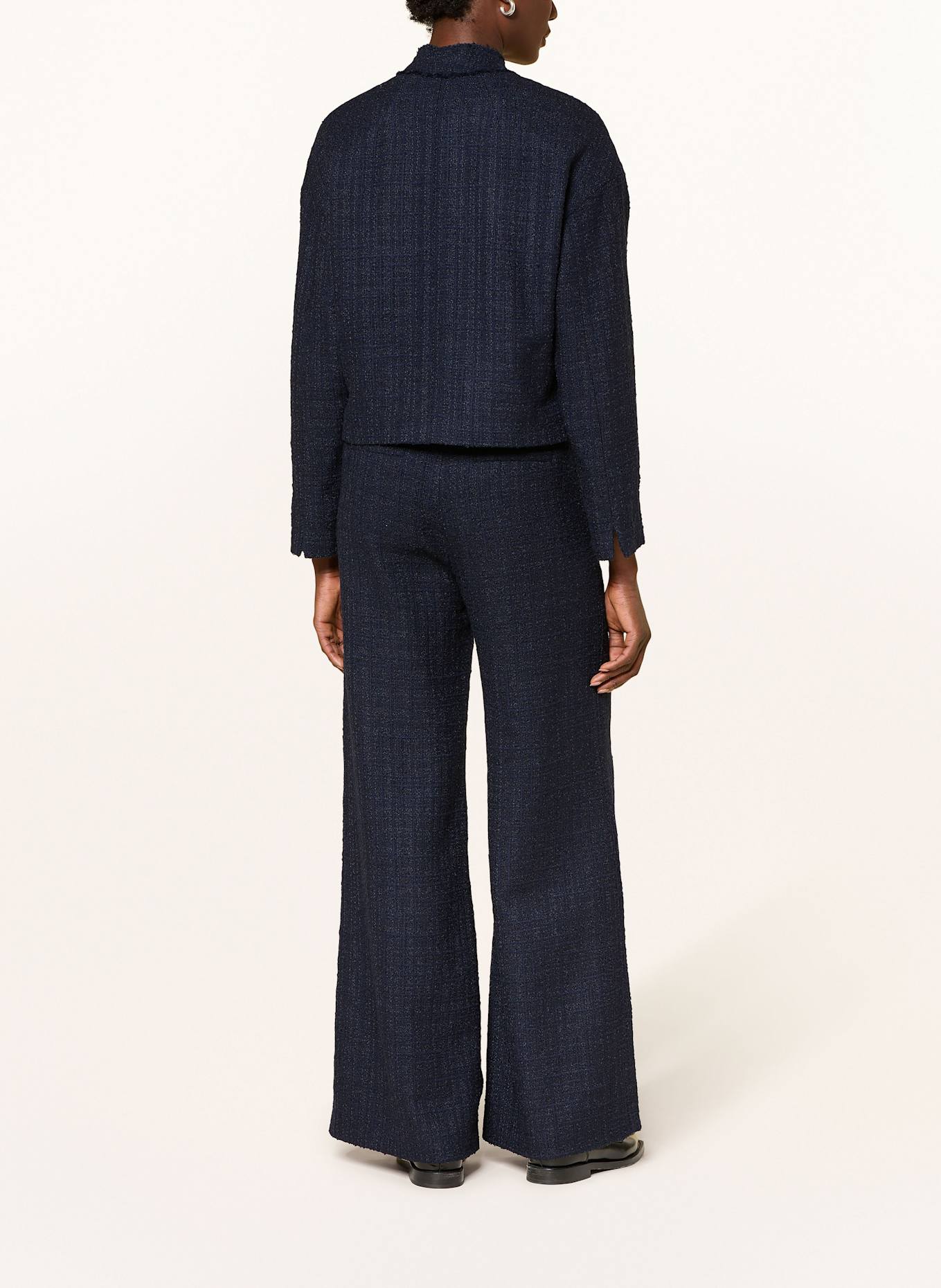 windsor. Tweed-Jacke: DUNKELBLAU