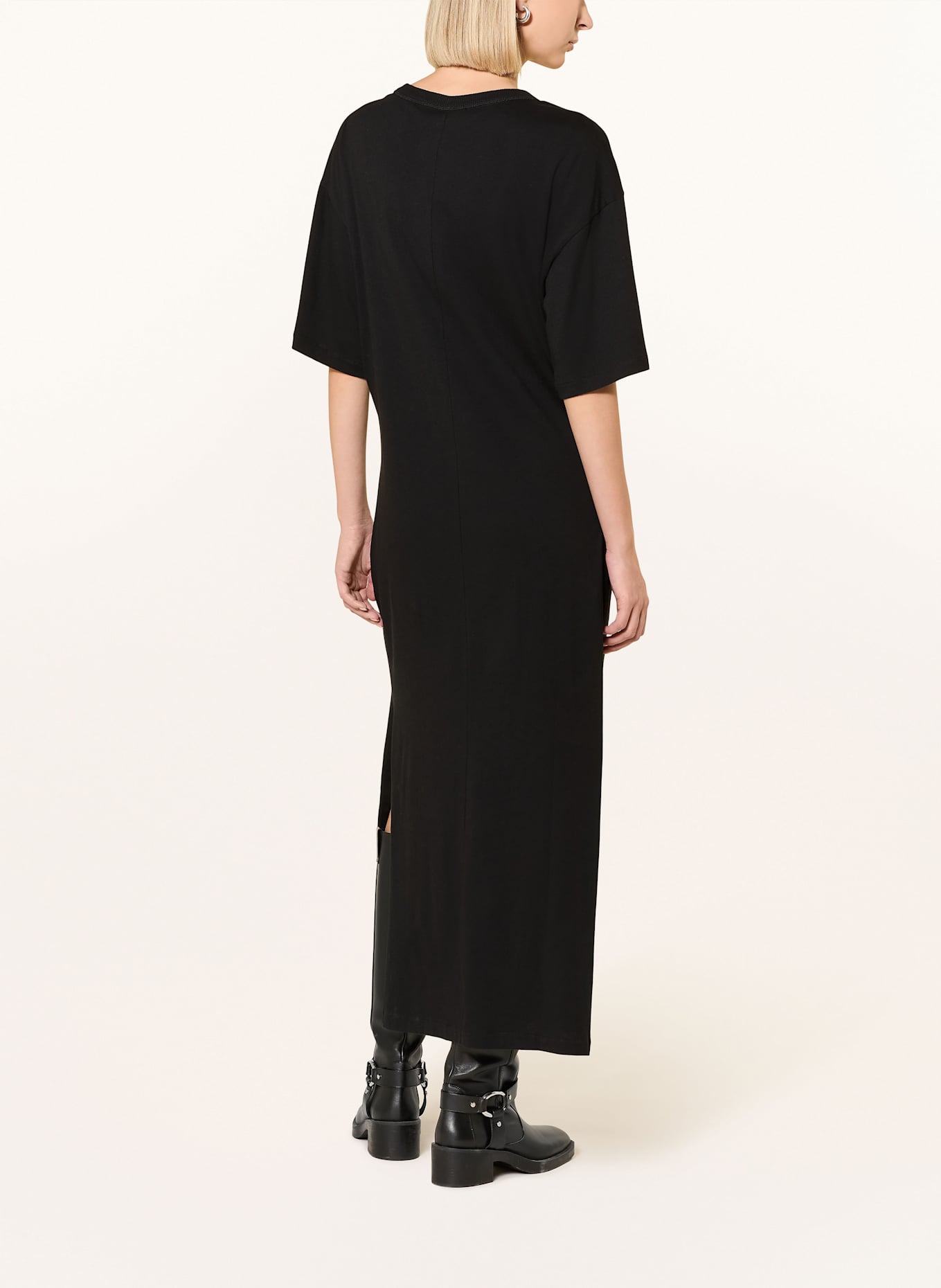 10DAYS Jerseykleid: SCHWARZ