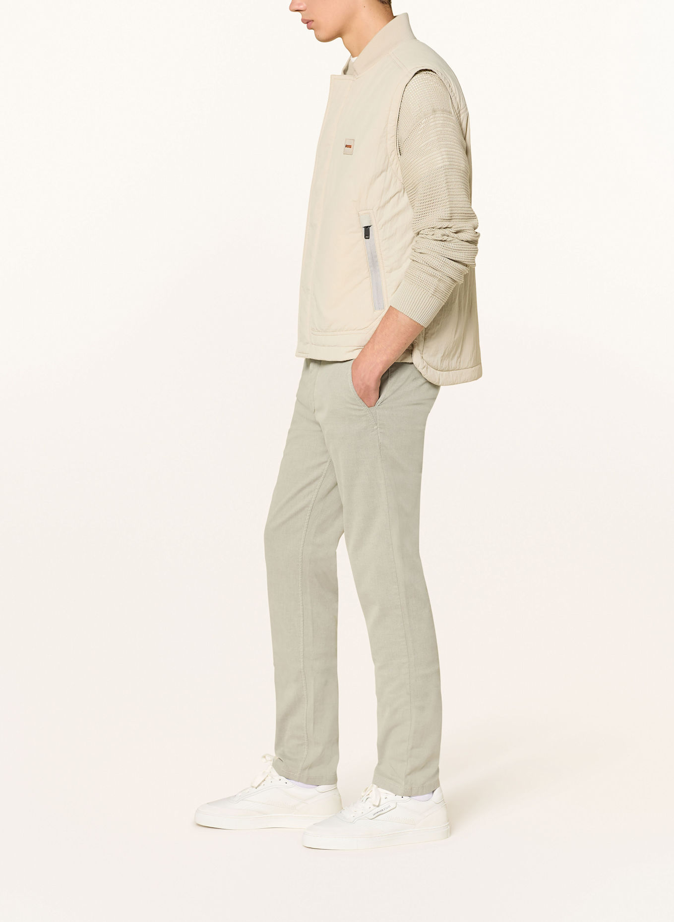 BOSS Chino Slim Fit: HELLGRÜN