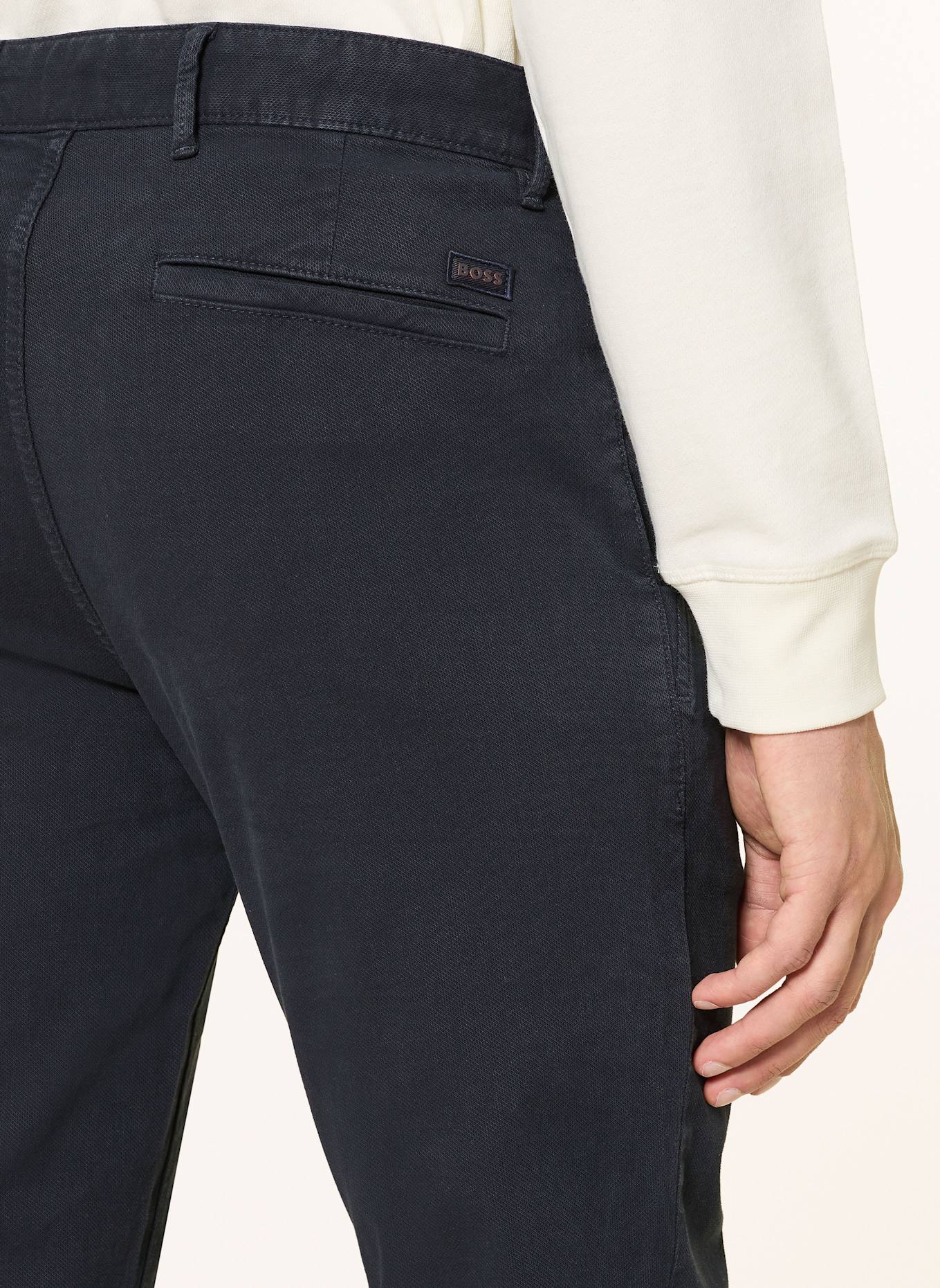 BOSS Chino Slim Fit: DUNKELBLAU