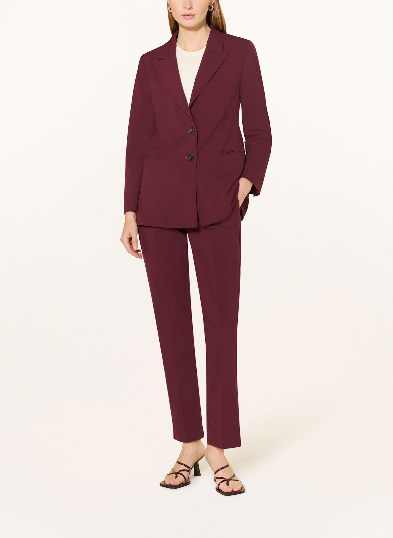 MARELLA Blazer: 003 Bordeaux Plain