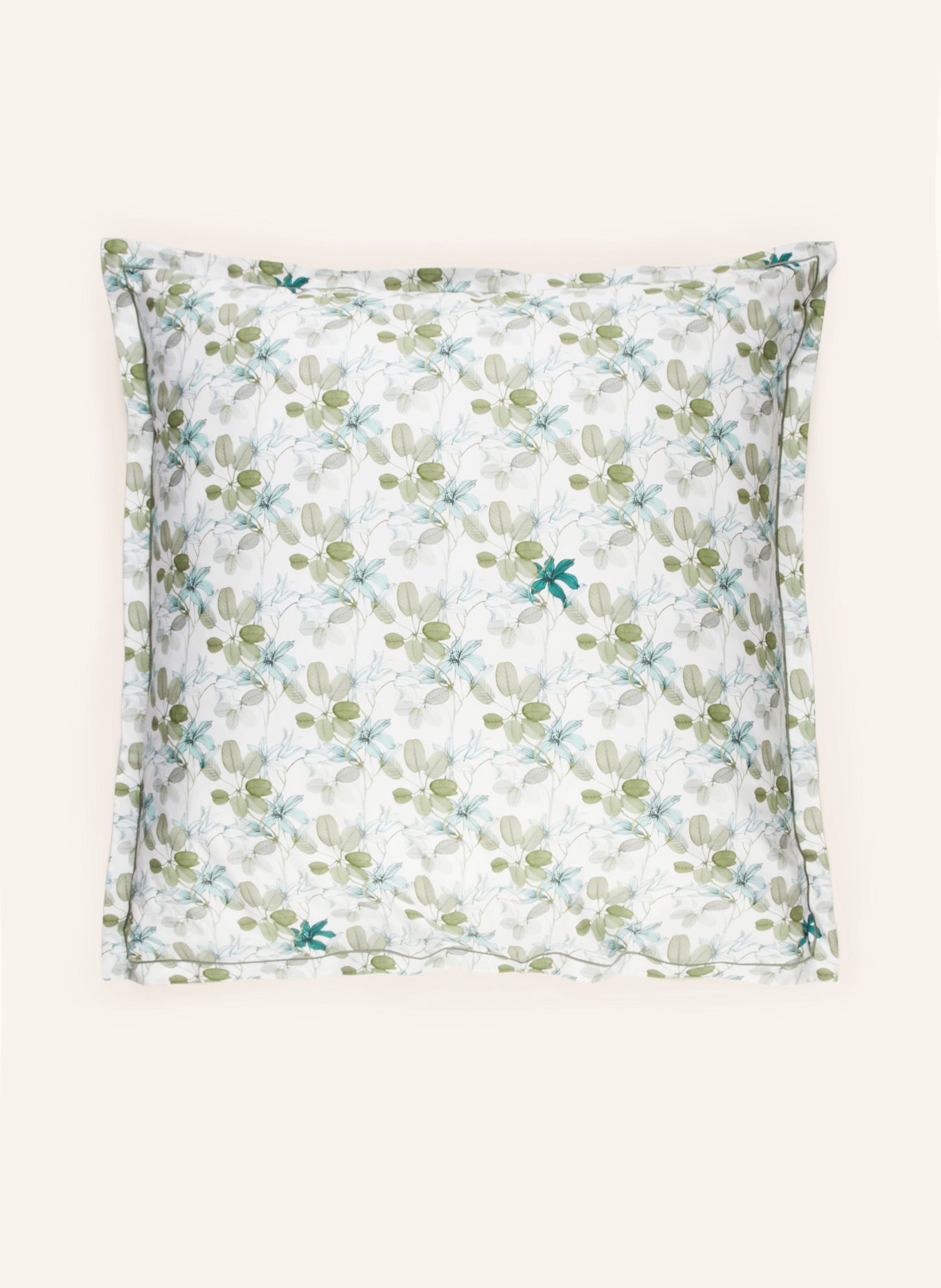 FAZZINI Kissenbezug PALAZZINA LIBERTY: GRÜN / MINT / WEISS