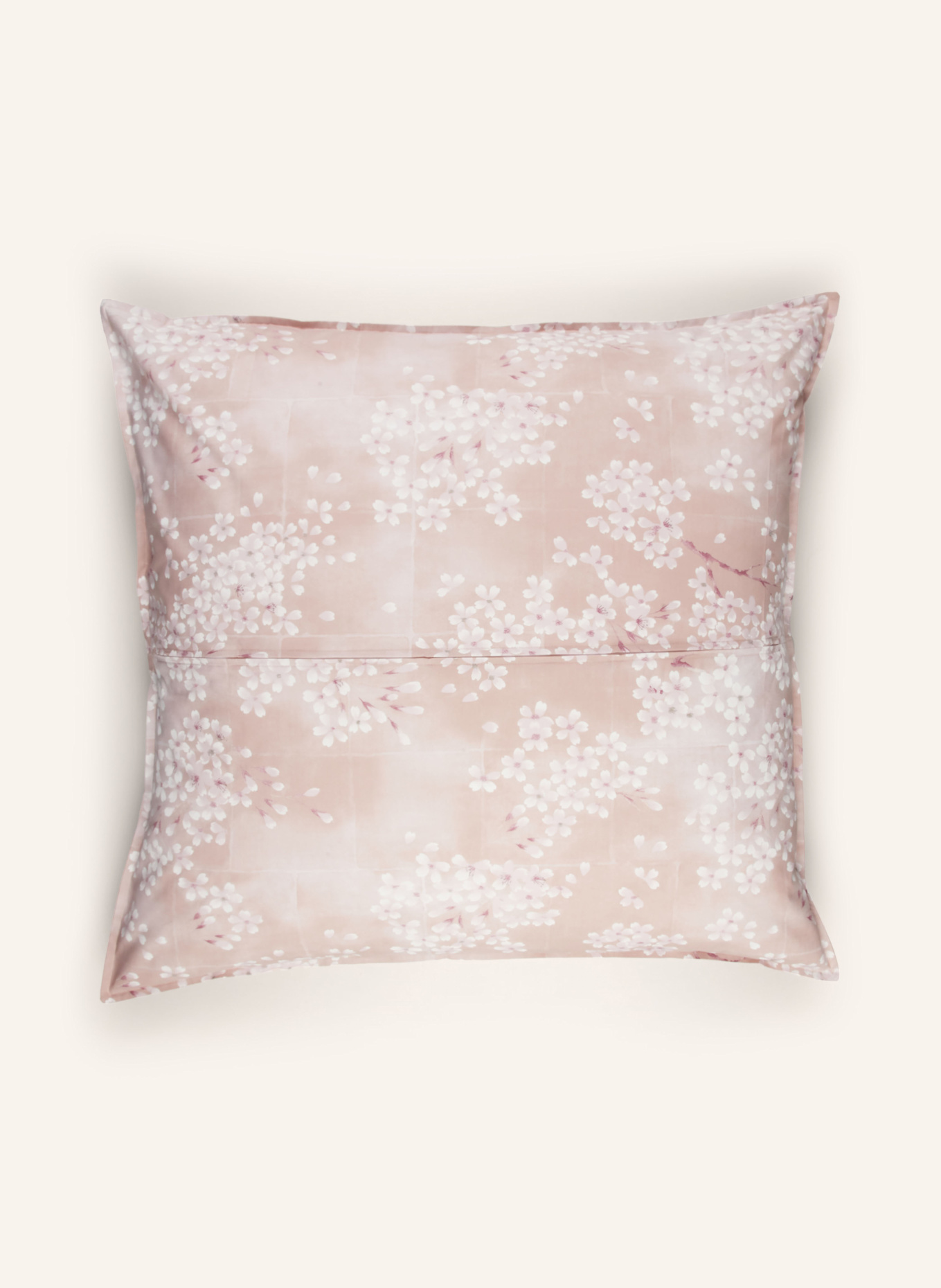 FAZZINI Kissenbezug KIMONO: ROSÉ / WEISS