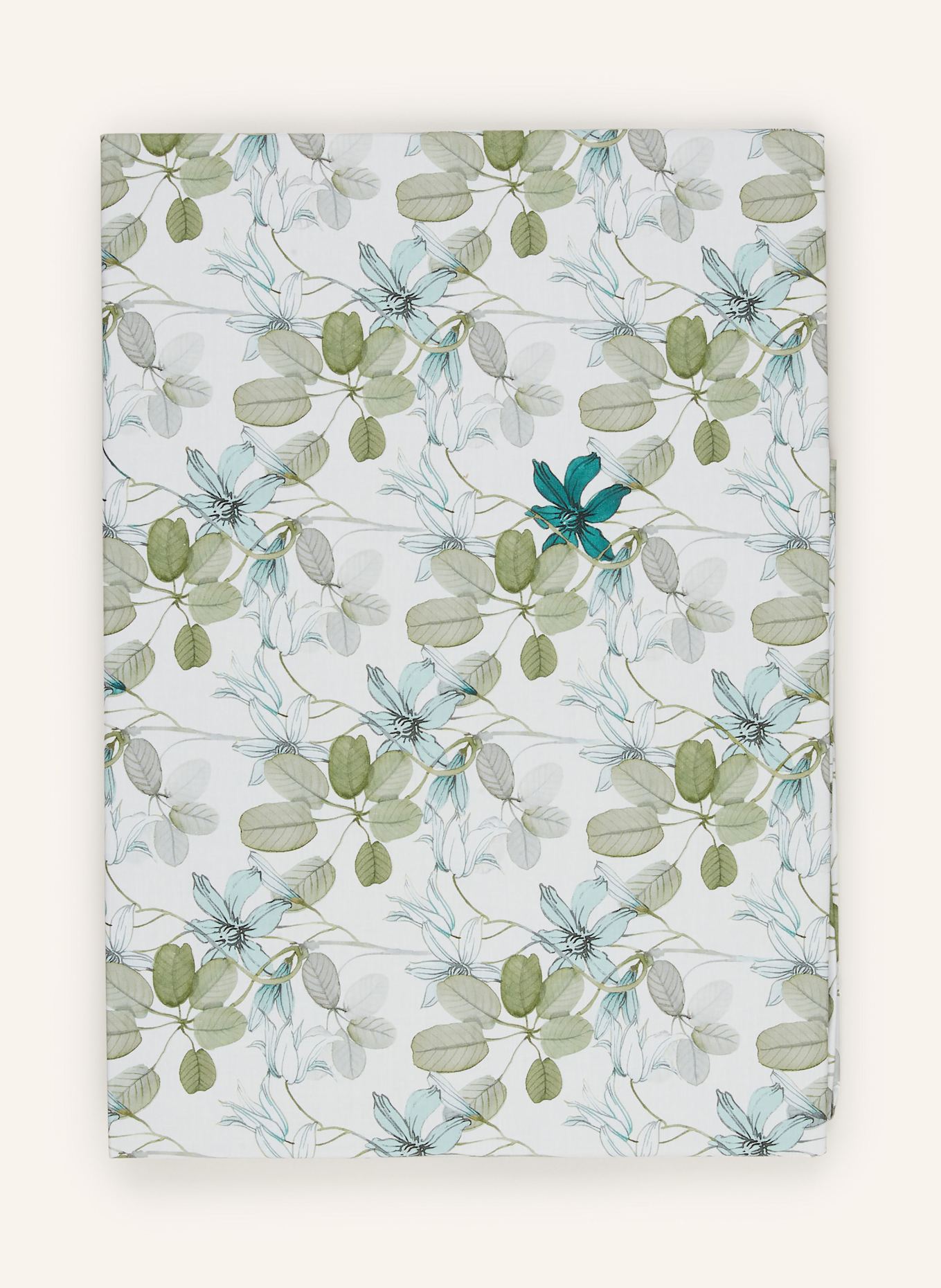 FAZZINI Bettbezug PALAZZINA LIBERTY zum Wenden: GRÜN / MINT / WEISS