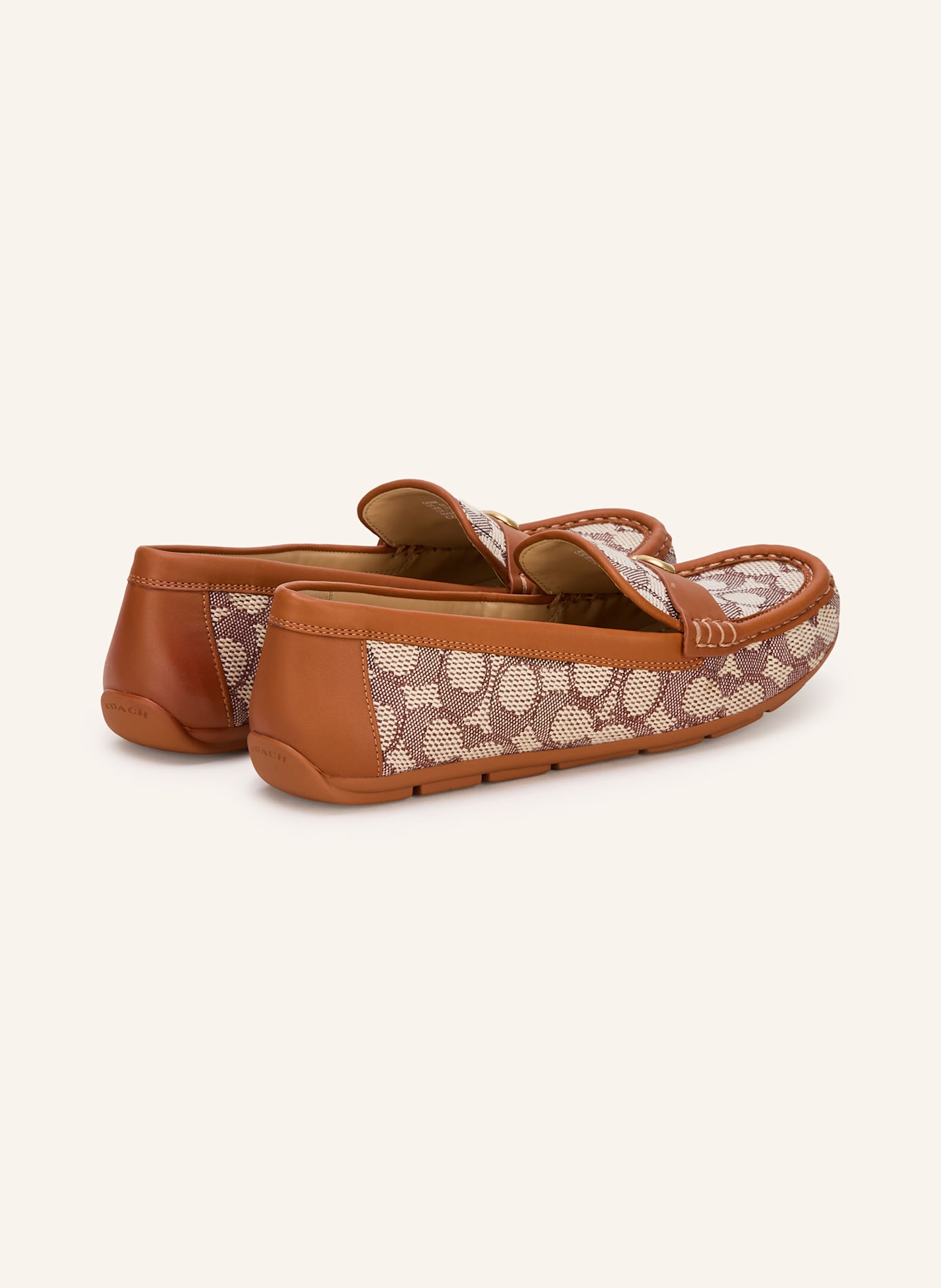 COACH Mokassins: DUNKELBRAUN / BRAUN / CREME