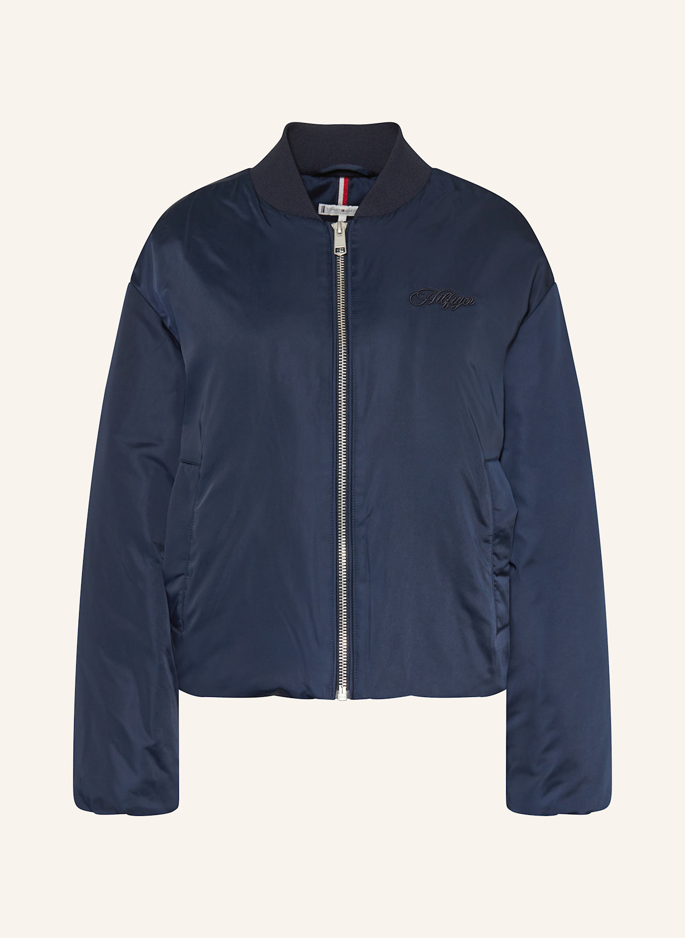 TOMMY HILFIGER Bluzon pikowany: GRANATOWY
