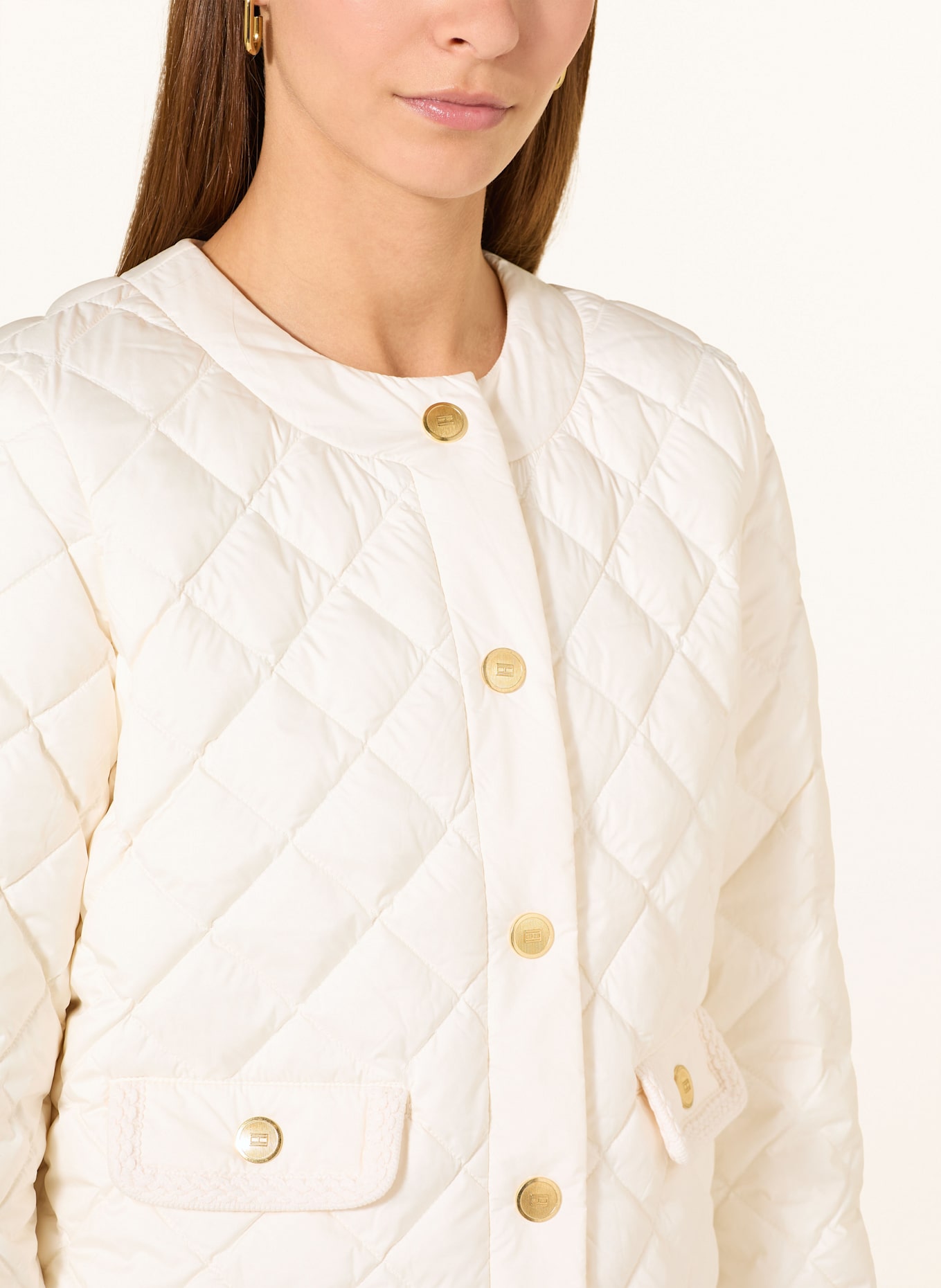 TOMMY HILFIGER Daunenjacke: CREME