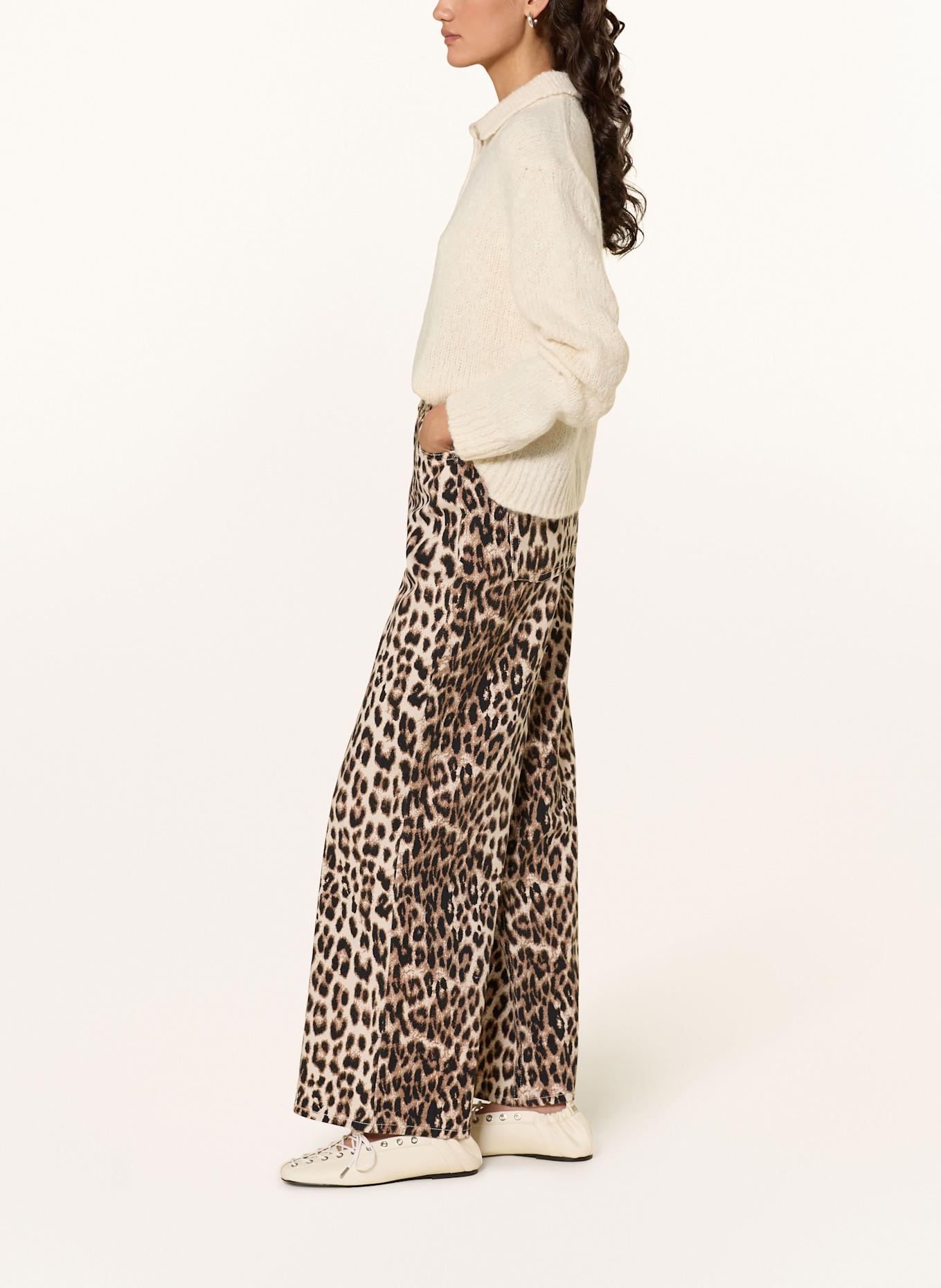 MRS & HUGS Wide leg jeans: Leo AOP