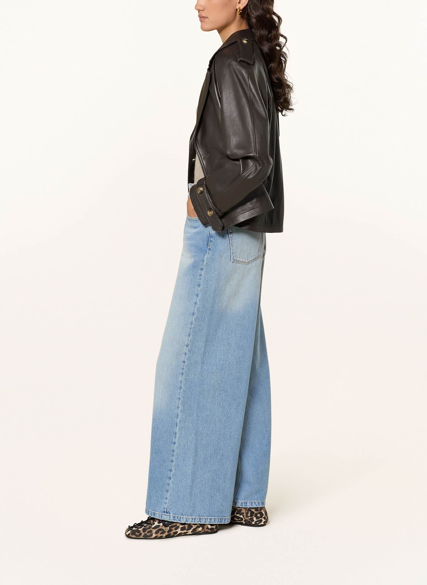 MRS & HUGS Straight jeans: MID BLUE