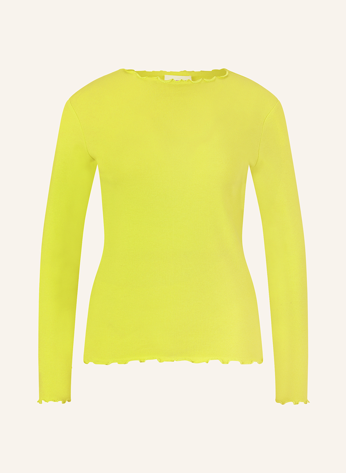 CARTOON T-shirt à manches longues: JAUNE FLUO