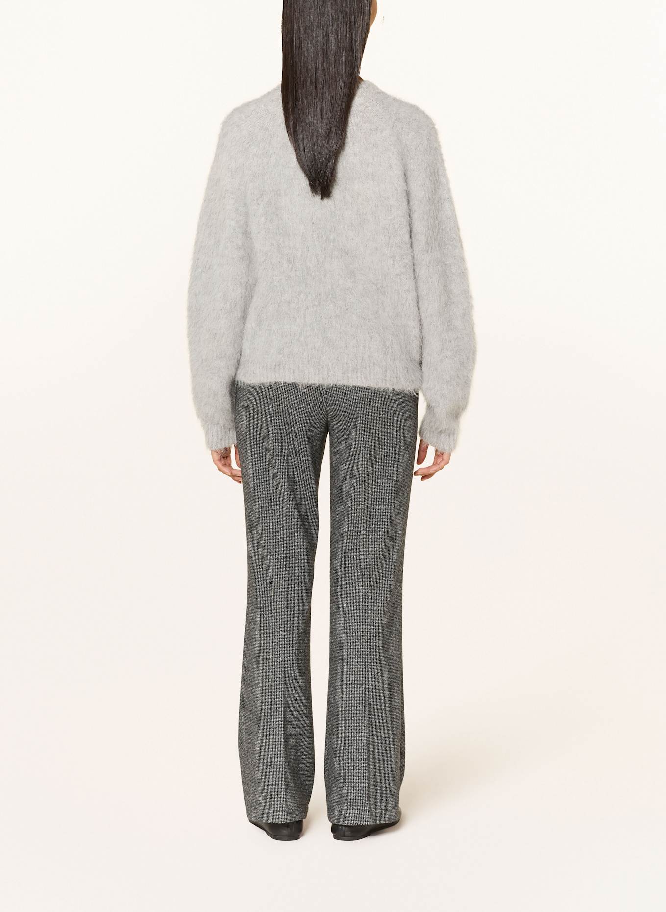 CARTOON Marlenehose: DUNKELGRAU