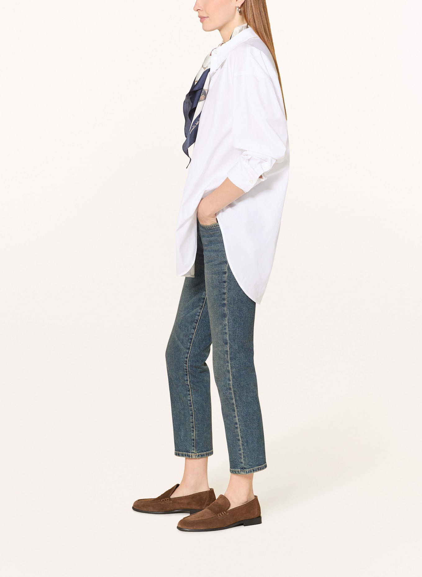 LAUREN RALPH LAUREN Mom Jeans: 001 HAZE WASH