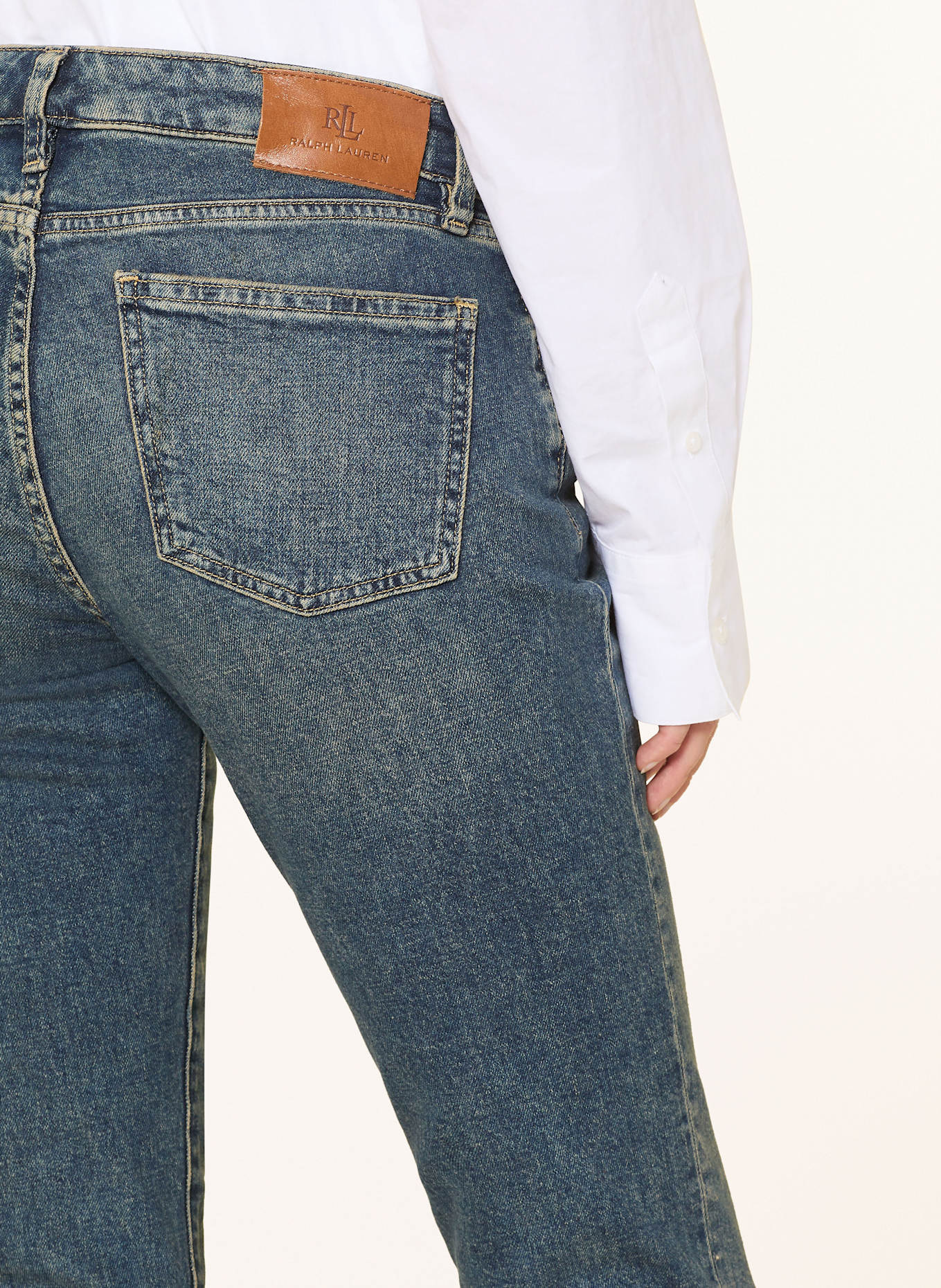 LAUREN RALPH LAUREN Mom Jeans: 001 HAZE WASH