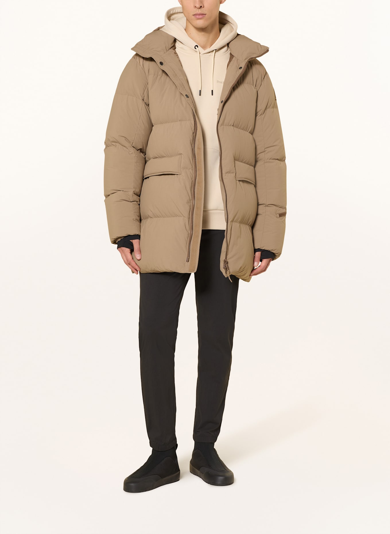 FIRE+ICE Daunenparka YARON-D: HELLBRAUN