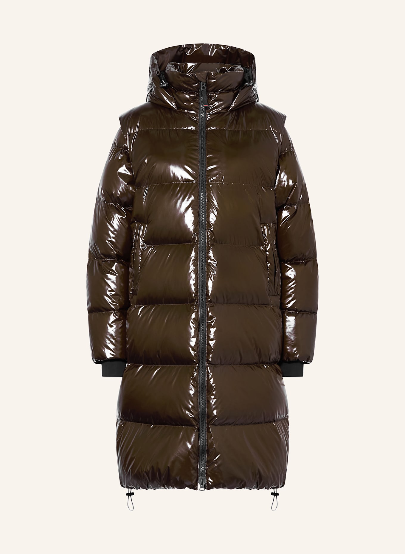 FIRE+ICE Daunenmantel ASTA-D: DUNKELBRAUN