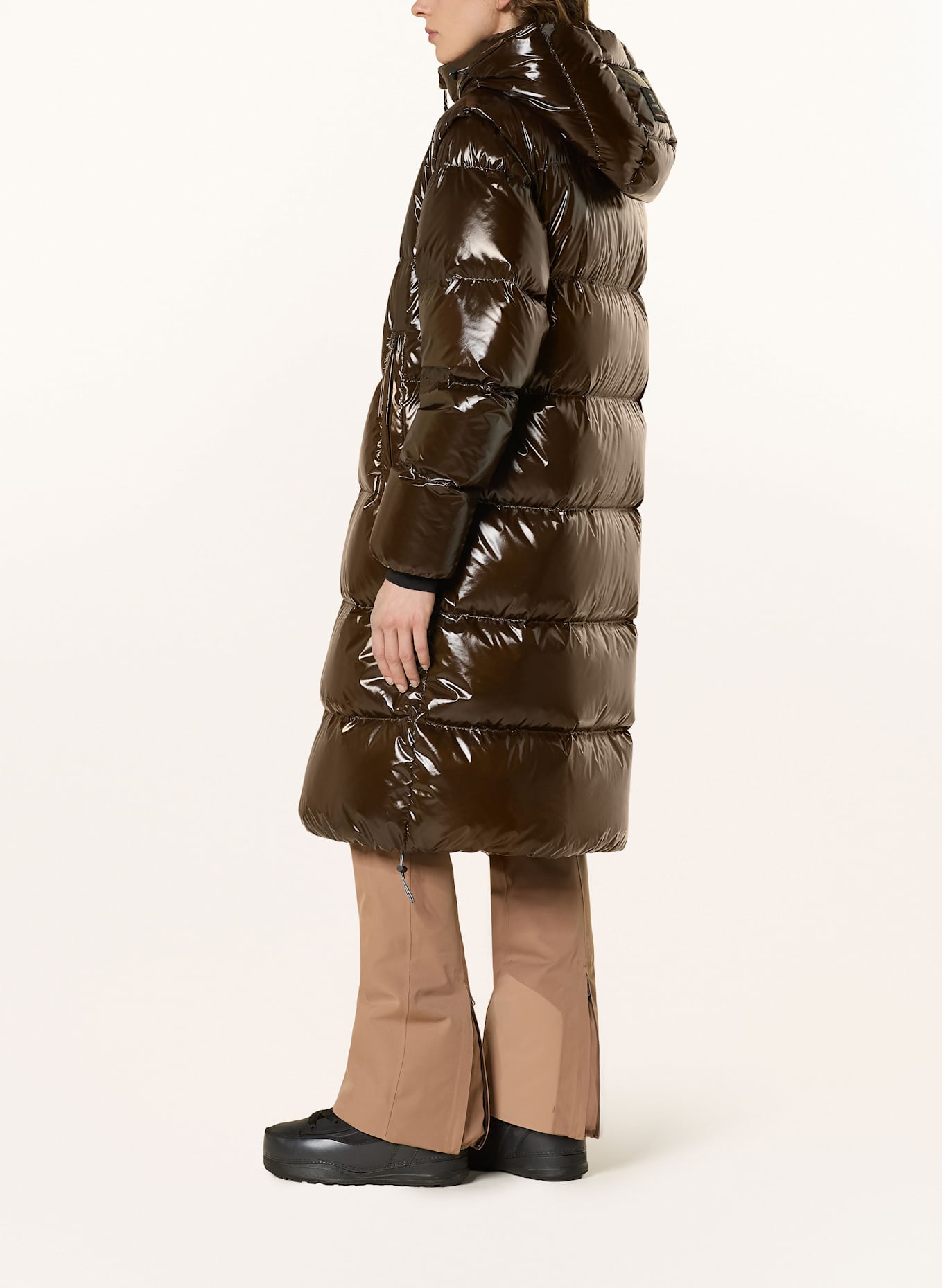 FIRE+ICE Daunenmantel ASTA-D: DUNKELBRAUN