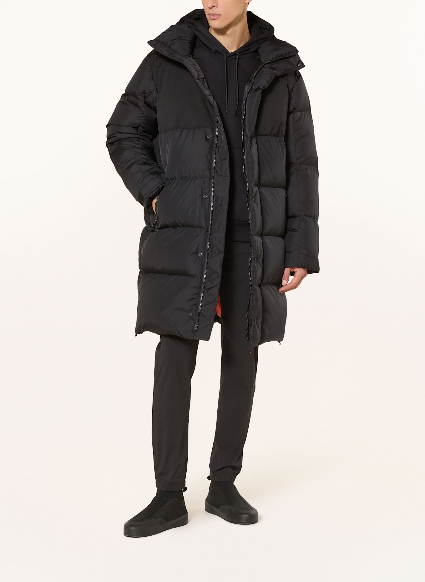 FIRE+ICE Daunenmantel WALT3-D: SCHWARZ