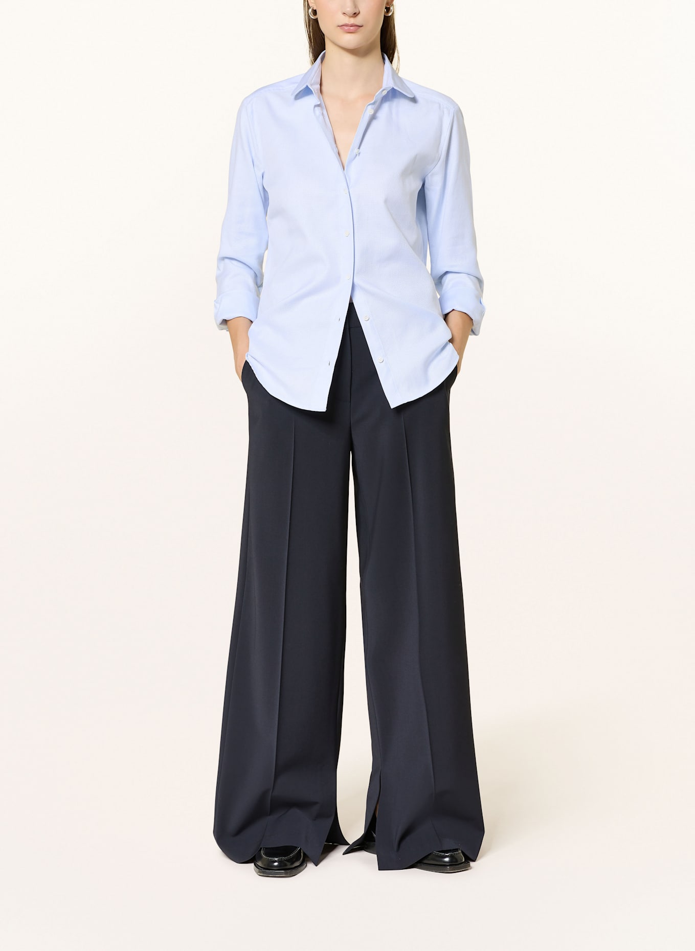 van Laack Bluse VL-EFFYAS-XX: HELLBLAU