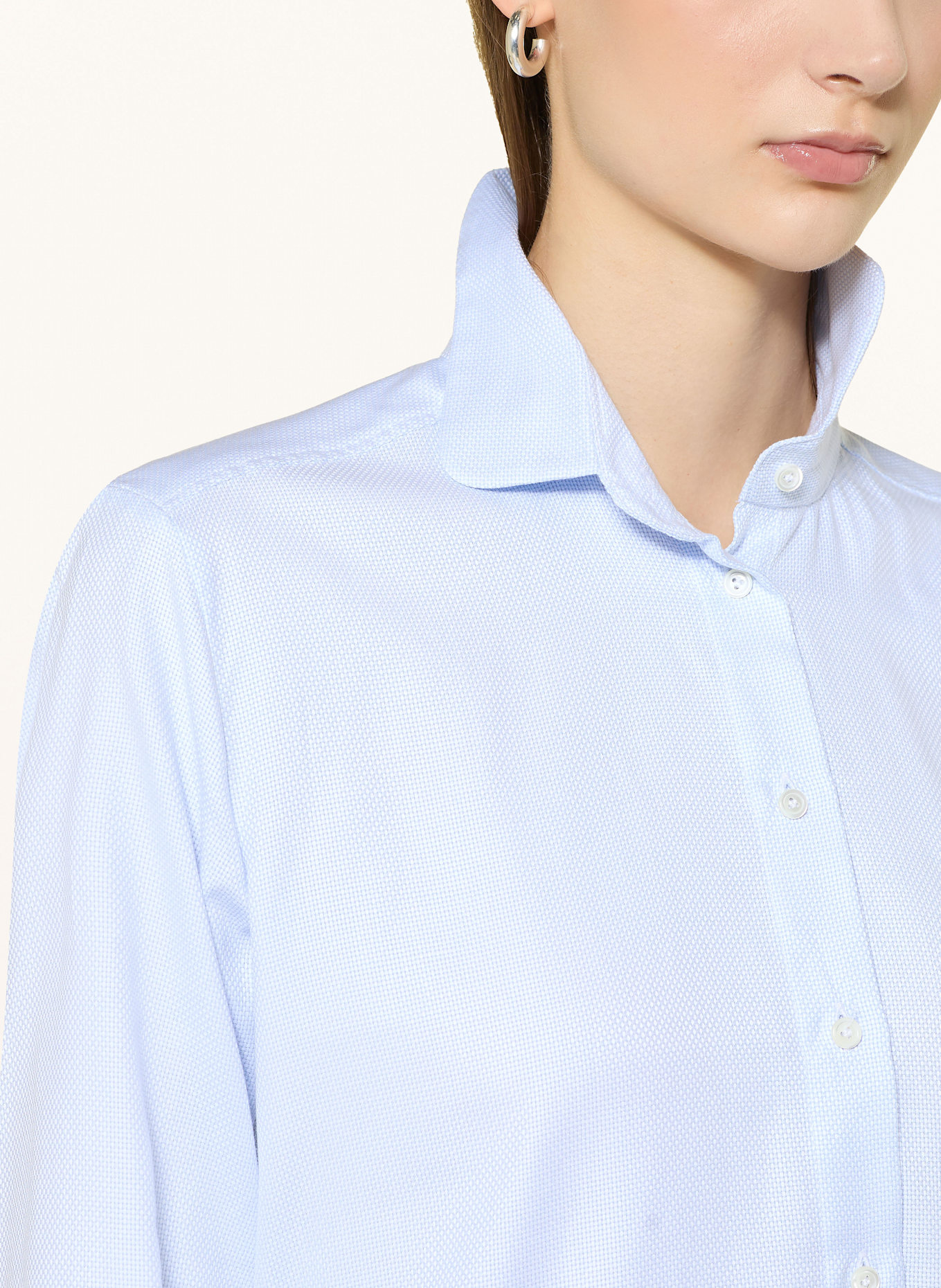 van Laack Bluse VL-EFFYAS-XX: HELLBLAU