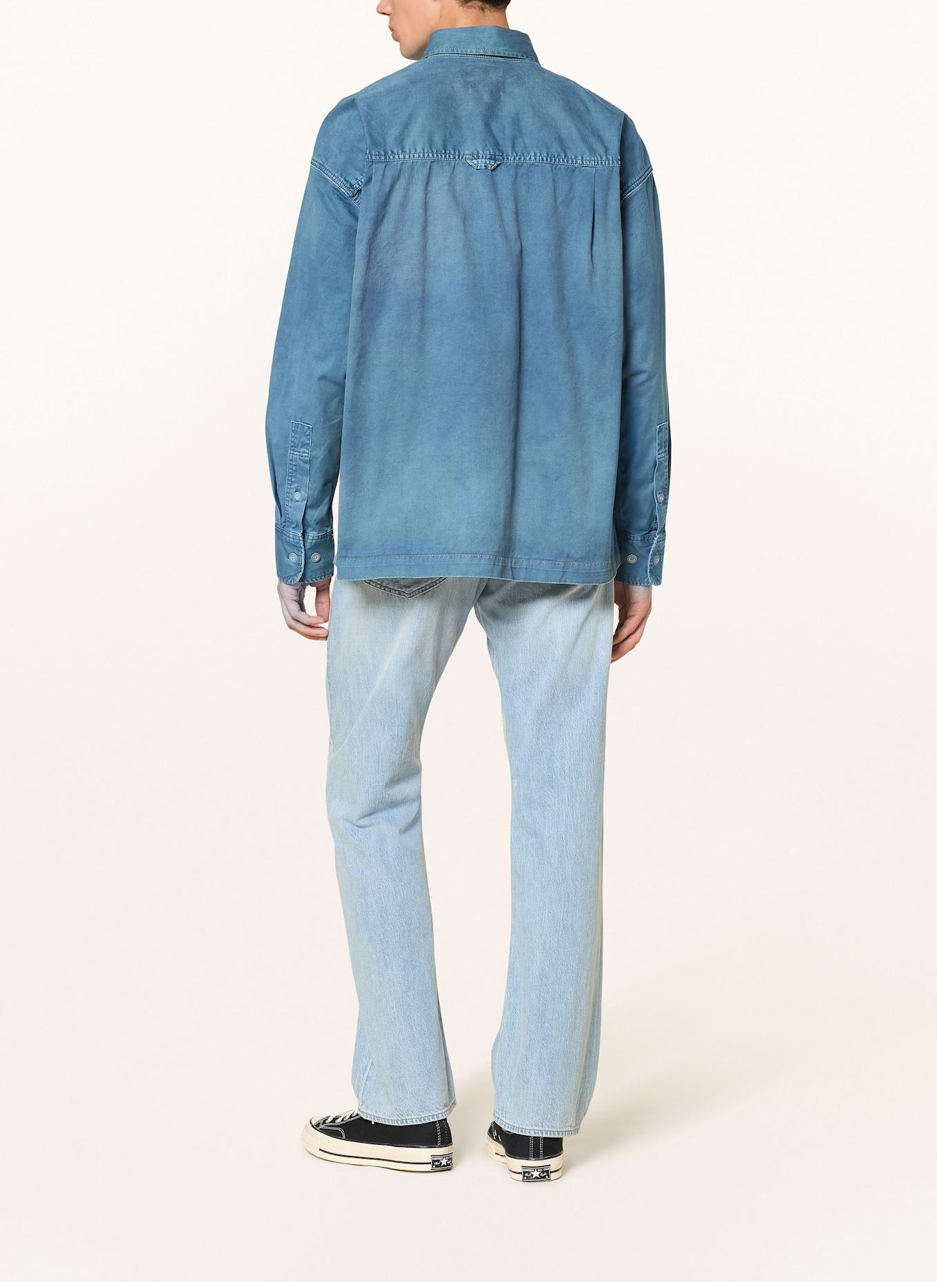 G-Star Overshirt in Jeansoptik: BLAU